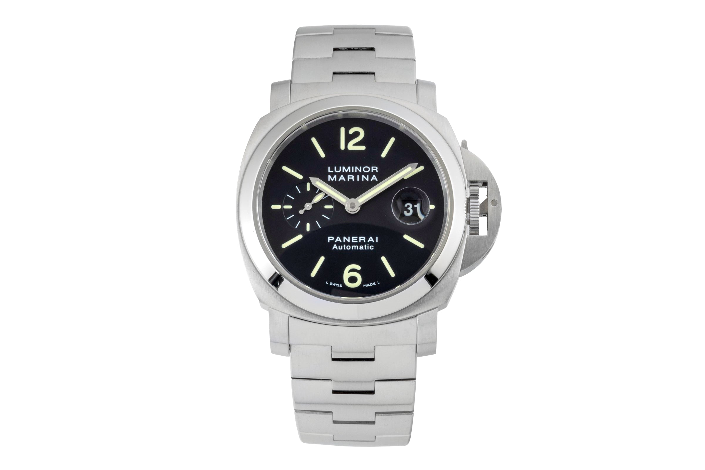 Panerai Luminor Marina steel automatic men's watch PAM00299 LP: 10200EUR  [2600532]