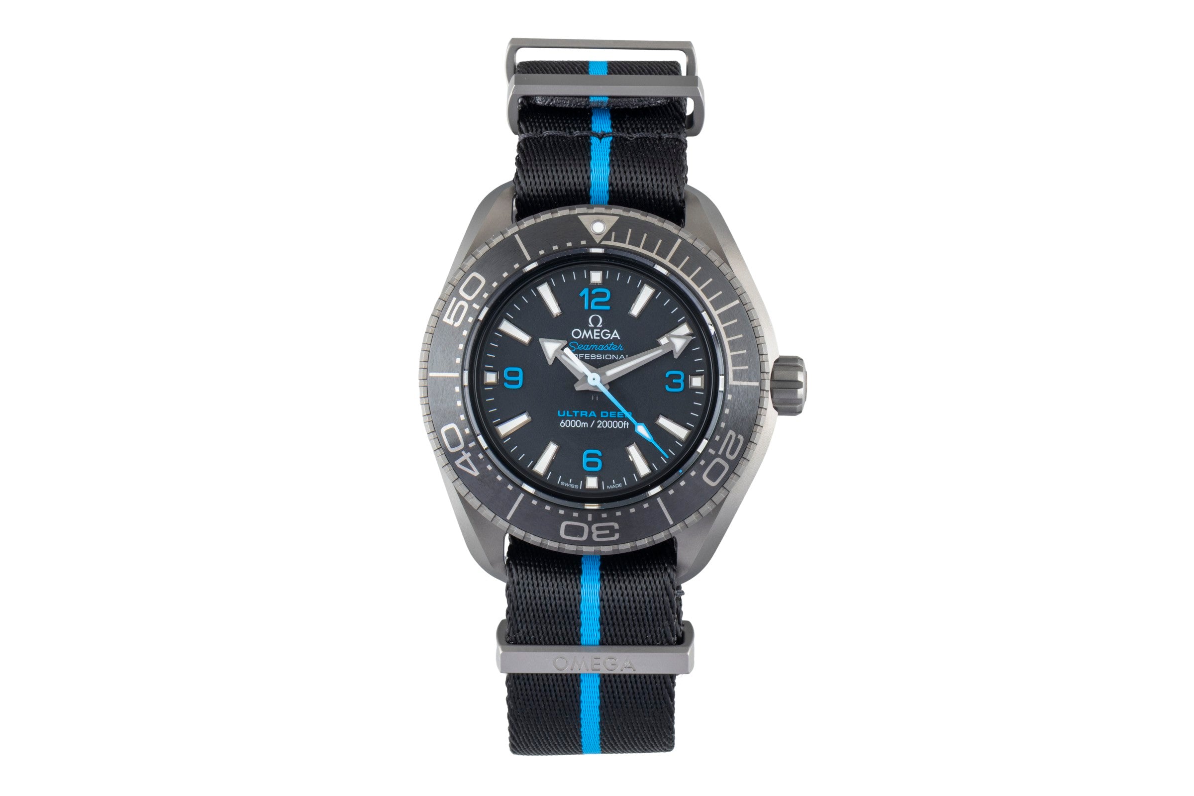 Omega Seamaster titanium automatic men's watch 215.92.46.21.01.001 LP: 14800EUR  [2600535]