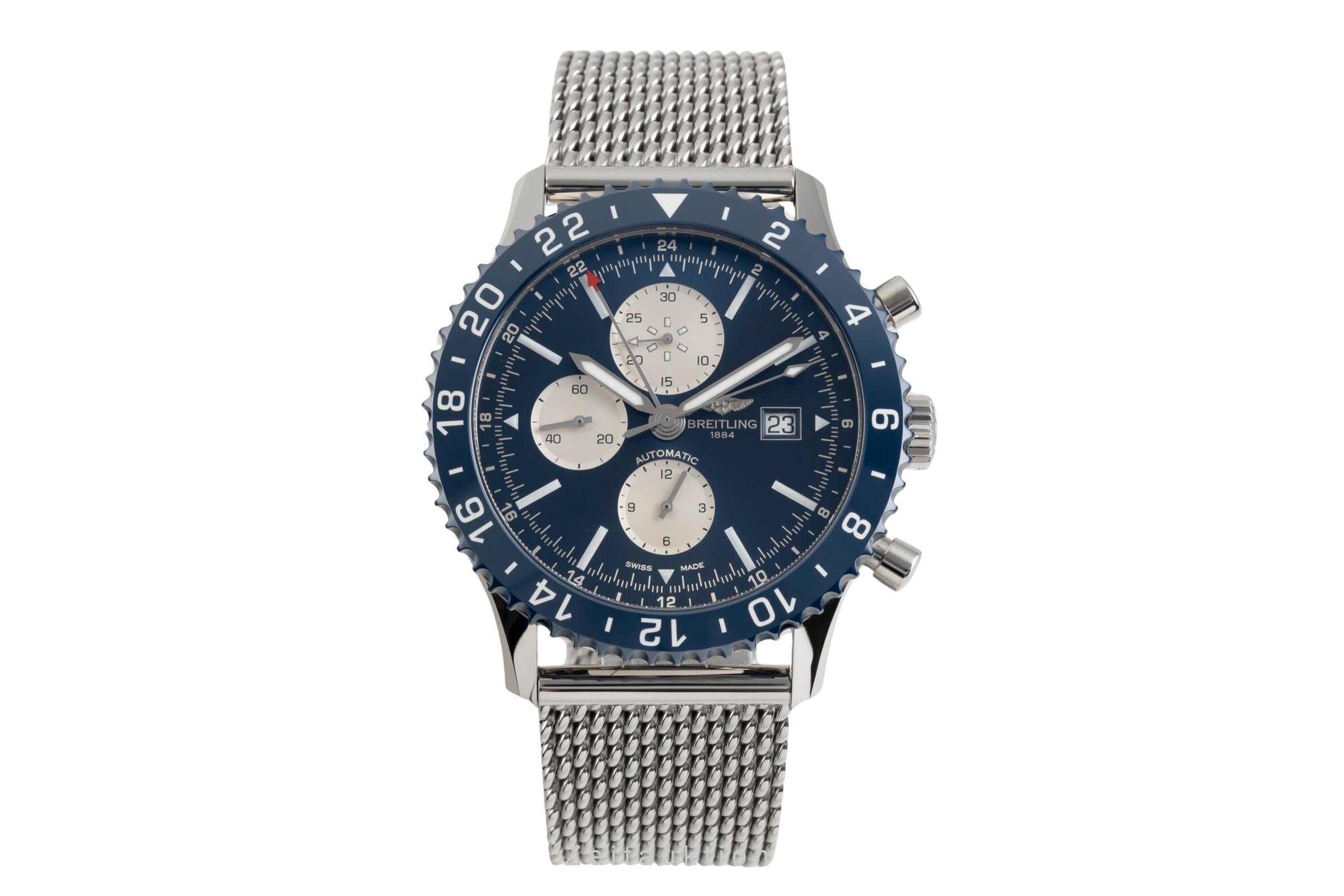 Breitling Chronoliner chronograph steel automatic men's watch Y2431016/C970  [2600536]