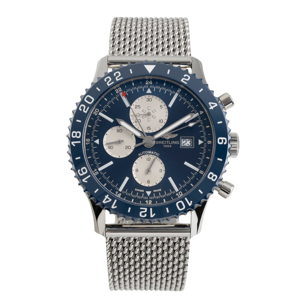 Breitling Chronoliner chronograph steel automatic men's watch Y2431016/C970  [2600536]