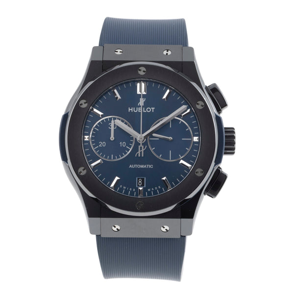 Hublot Classic Fusion chronograph ceramic automatic men's watch 521.CM.7170.RX LP: 13200EUR  [2600537]