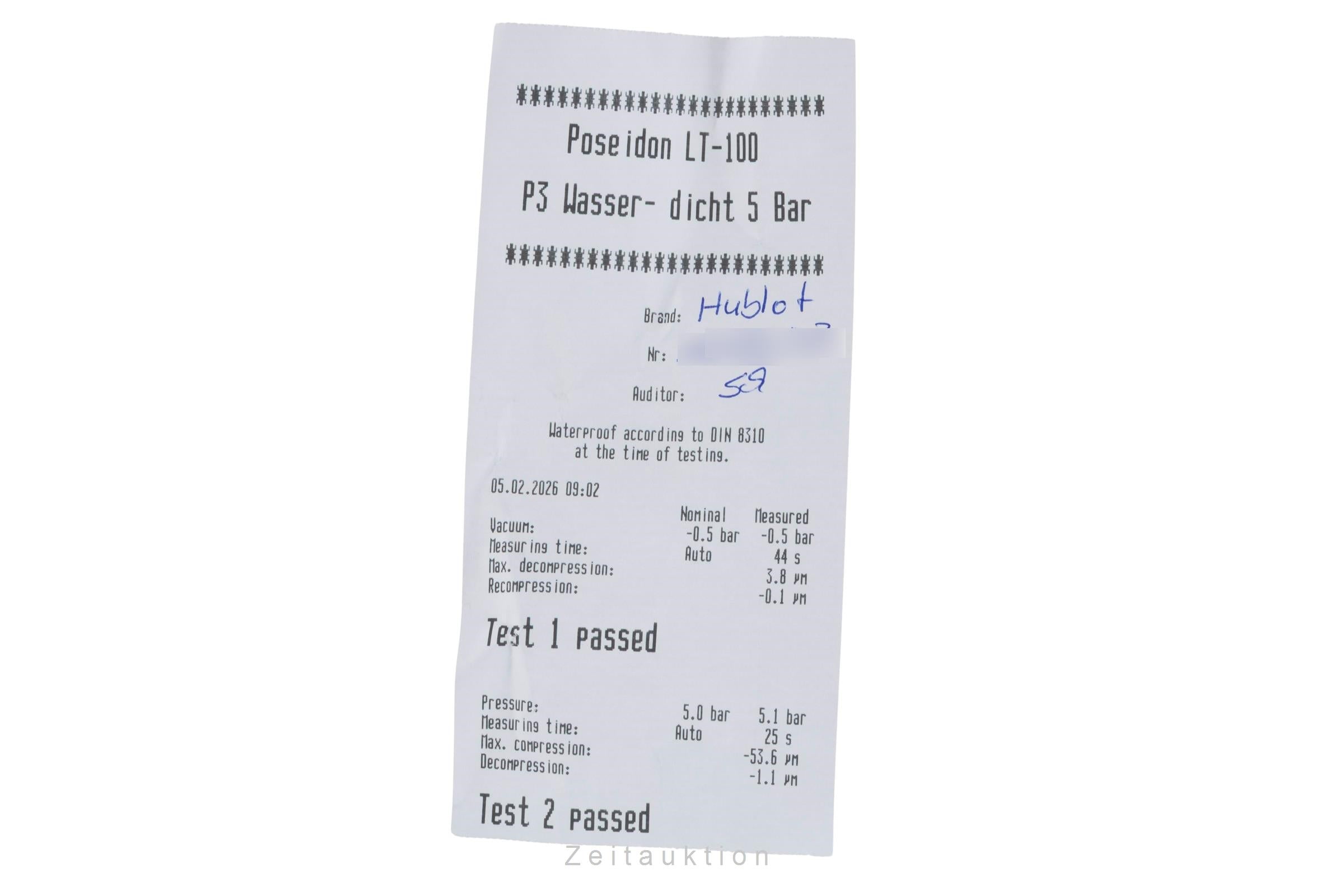 Hublot Classic Fusion chronograph ceramic automatic men's watch 521.CM.7170.RX LP: 13200EUR  [2600537]