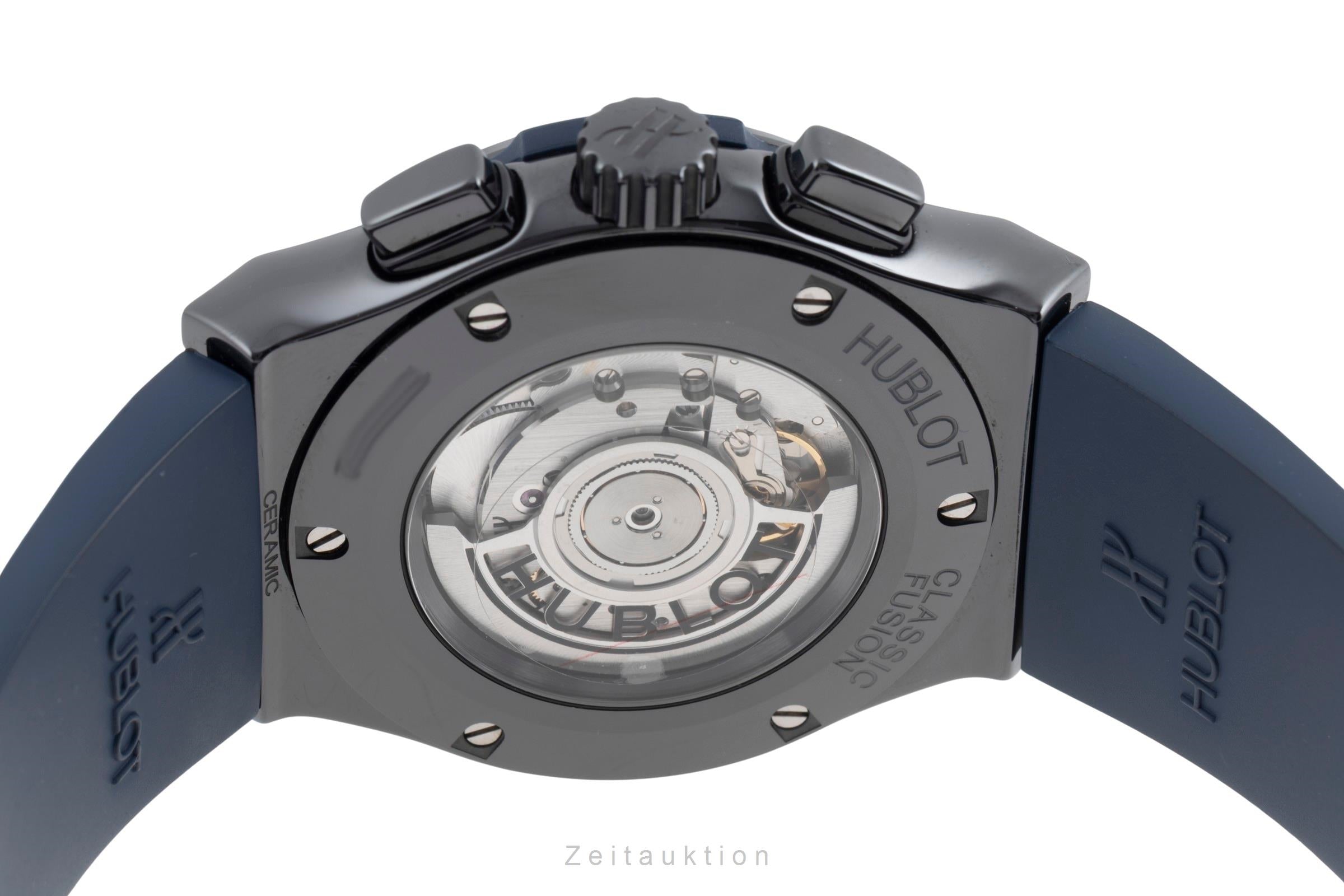 Hublot Classic Fusion chronograph ceramic automatic men's watch 521.CM.7170.RX LP: 13200EUR  [2600537]