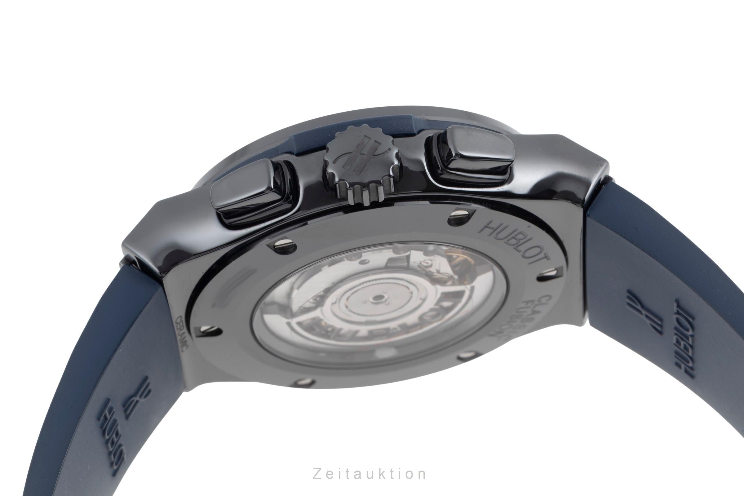 Hublot Classic Fusion chronograph ceramic automatic men's watch 521.CM.7170.RX LP: 13200EUR  [2600537]