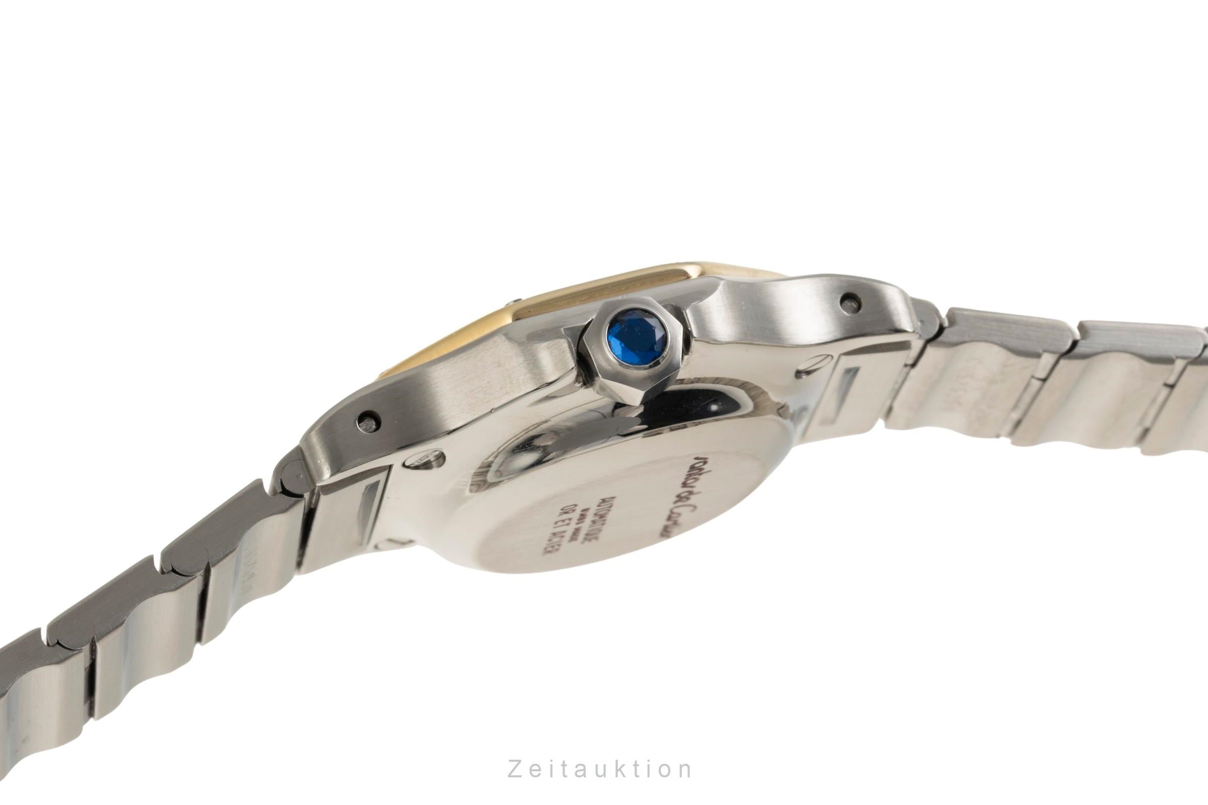 Cartier Santos Ronde acciaio / oro automatismo orologio da donna 0907  [2600538]