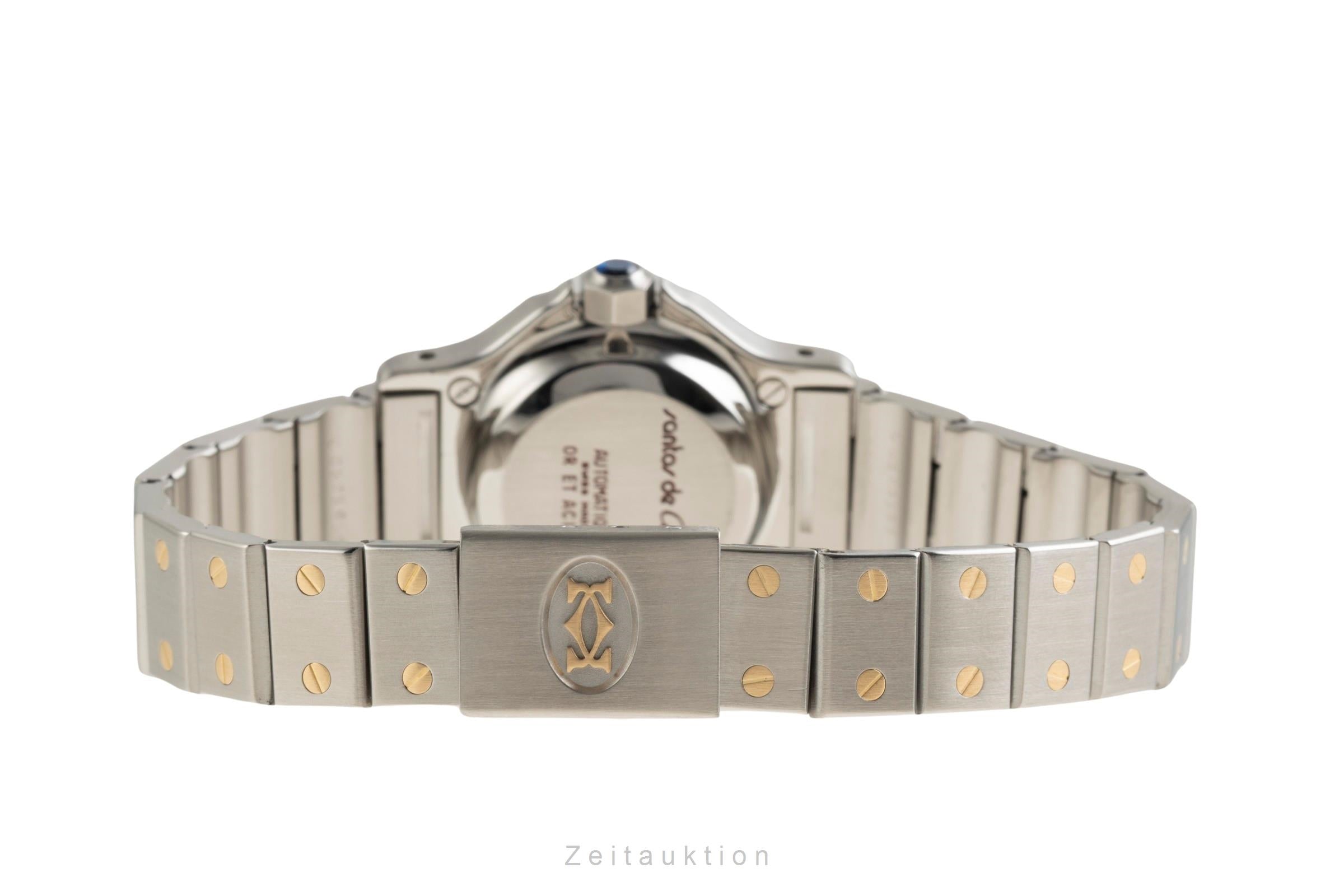 Cartier Santos Ronde acciaio / oro automatismo orologio da donna 0907  [2600538]