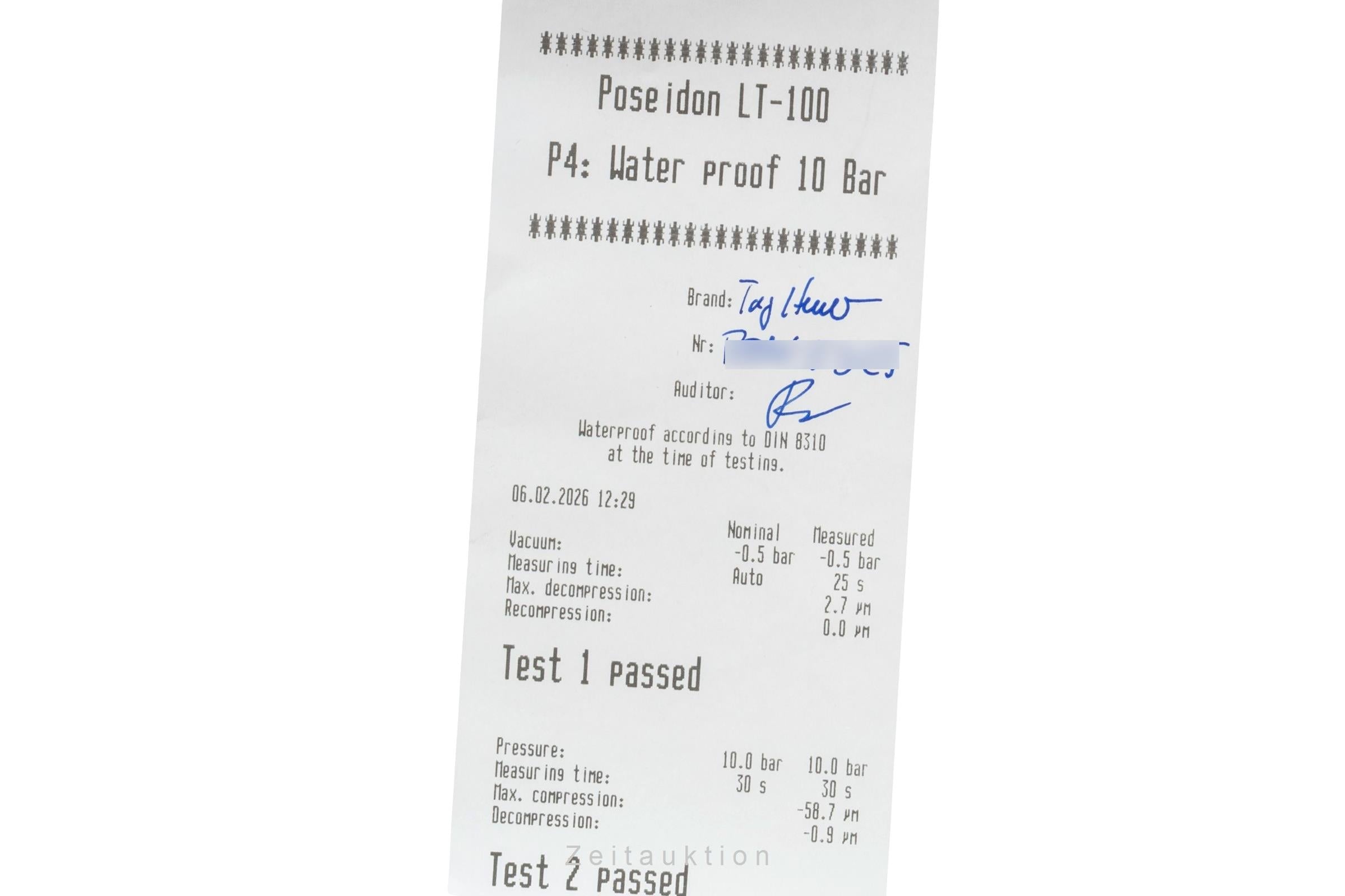 Tag Heuer Monaco chronograph steel automatic men's watch CAW211J.FC6476 LP: 7900EUR Limited  [2600542]