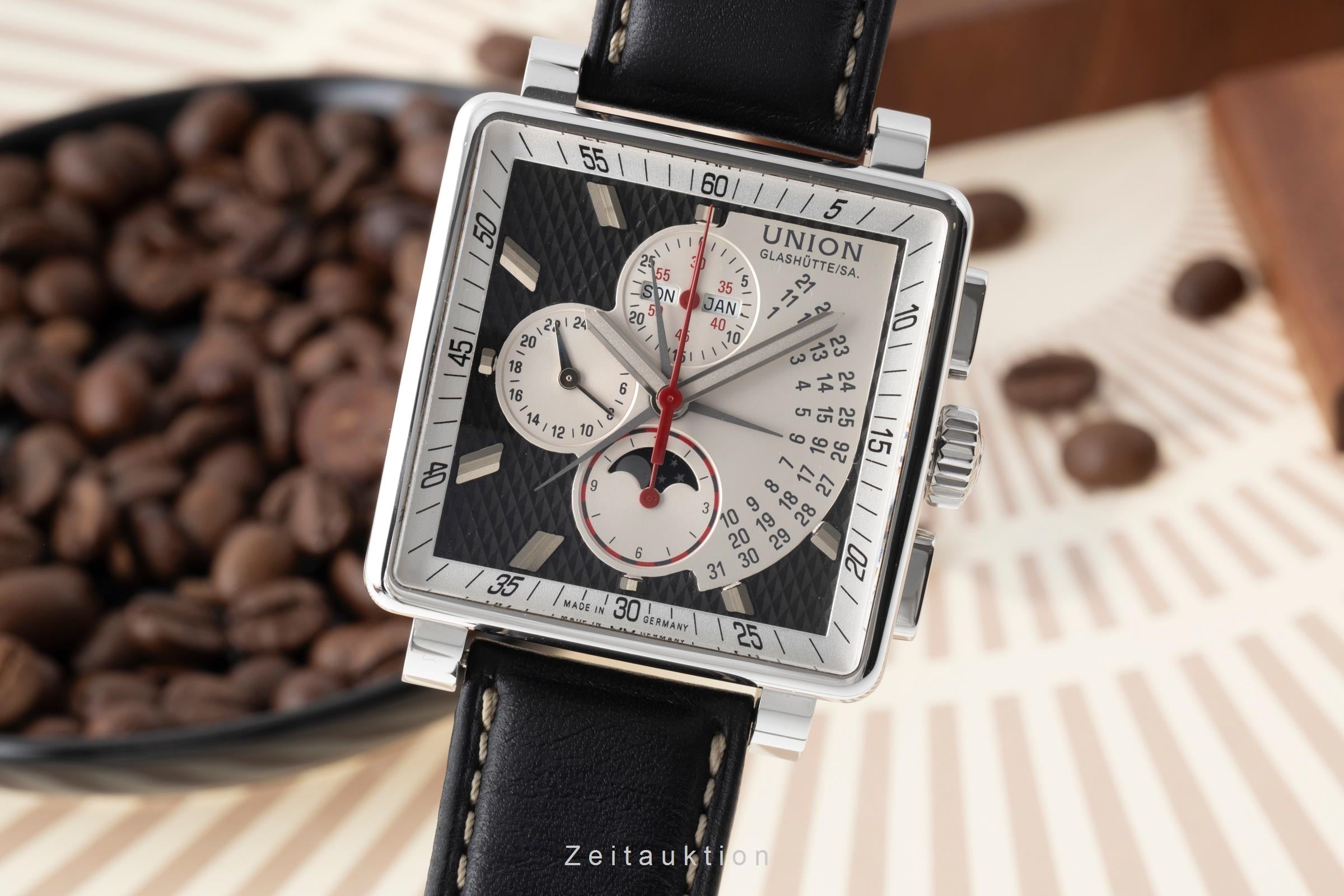 Union Glashütte Averin chronograph steel automatic men's watch D003.525.16.051-01  [2600543]