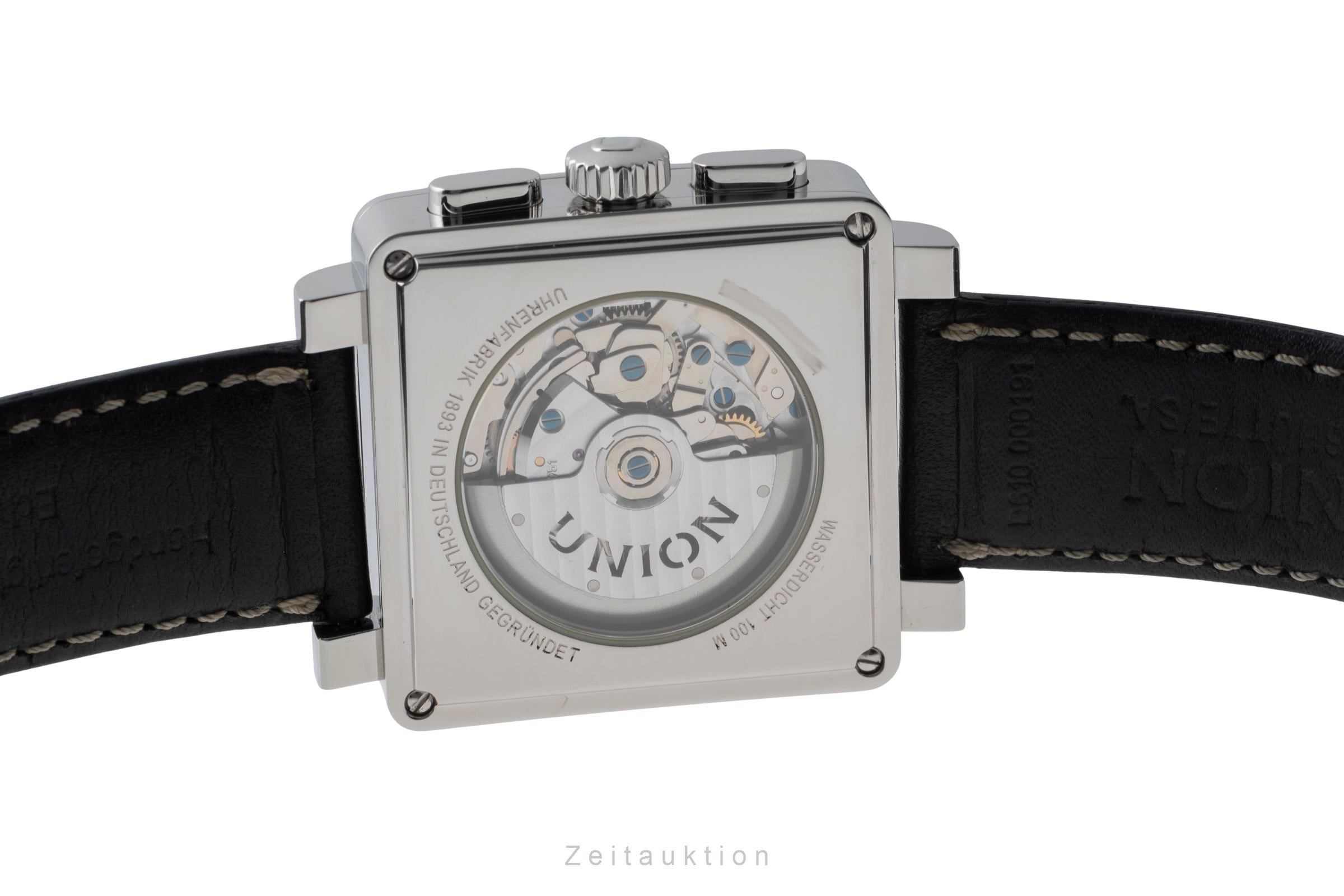 Union Glashütte Averin cronografo acciaio automatismo orologio da uomo D003.525.16.051-01  [2600543]