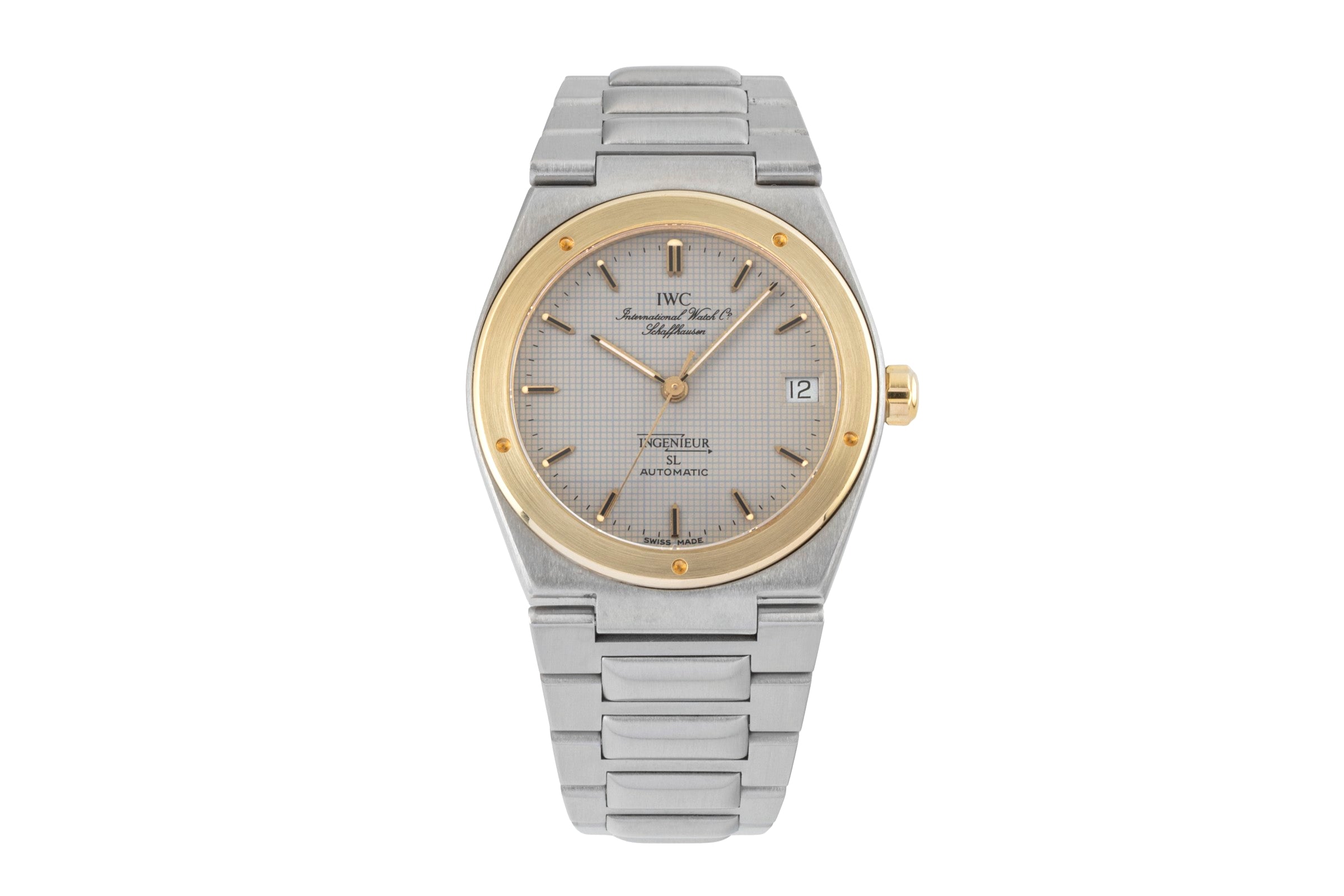 IWC Schaffhausen Ingenieur SL Stahl / Gold Automatik Datum Ref. IW350601  [2600544]