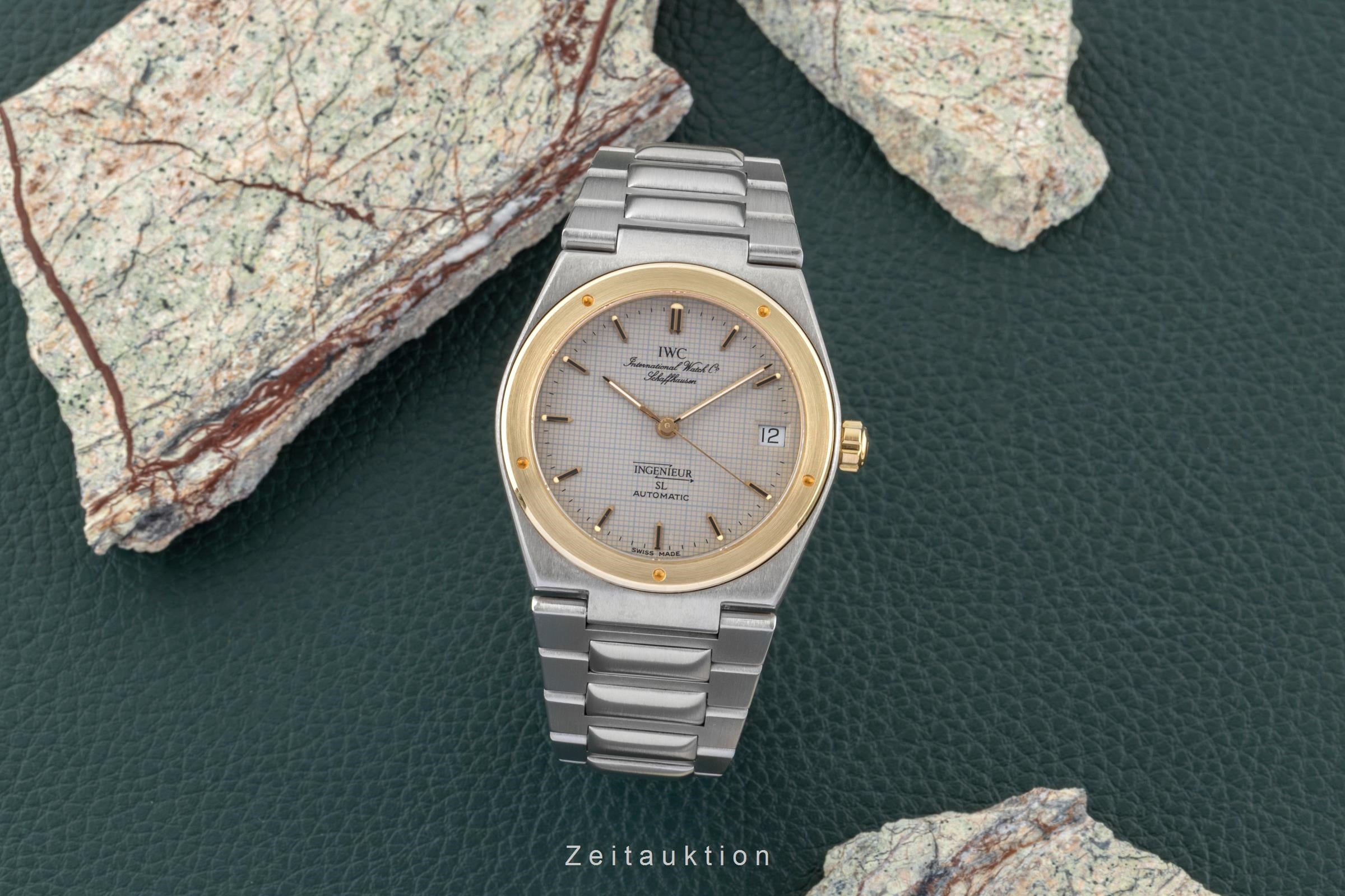 IWC Ingenieur acciaio / oro automatismo orologio da uomo IW350601  [2600544]