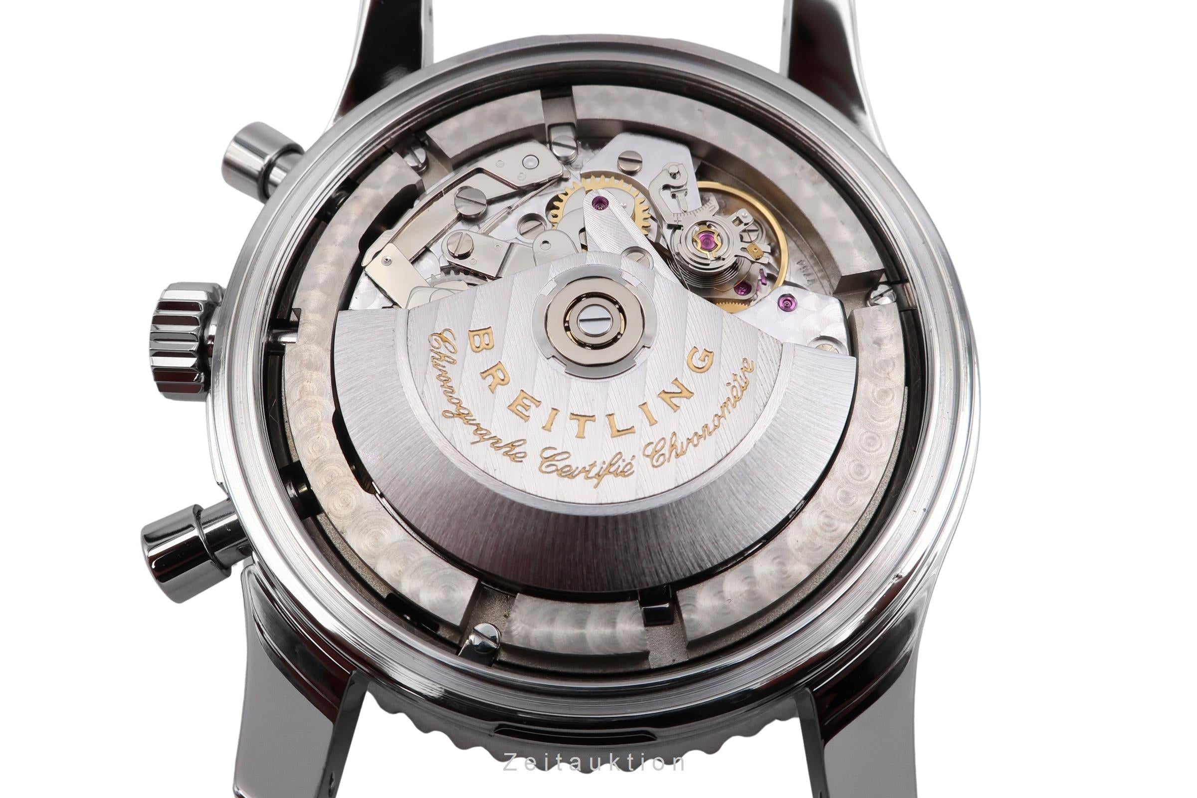 Breitling Navitimer World Chronograph Stahl Automatik Ref. A24322 Papiere 2009 [2600545]