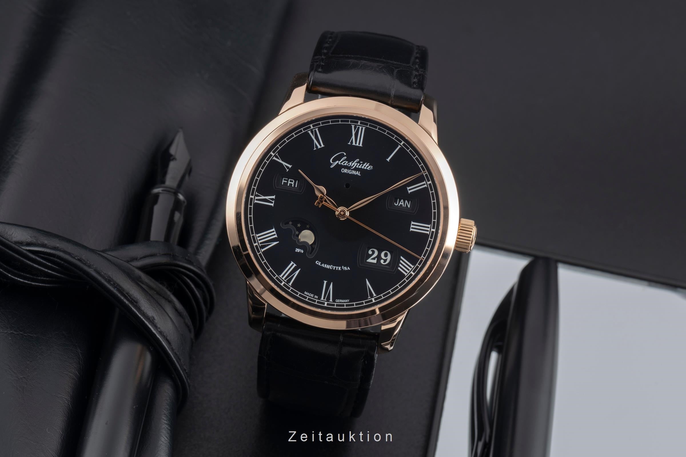 Glashütte Original Senator Perpetual Calendar 18k Rotgold Ref. 100-02-25-05-05  [2600546]