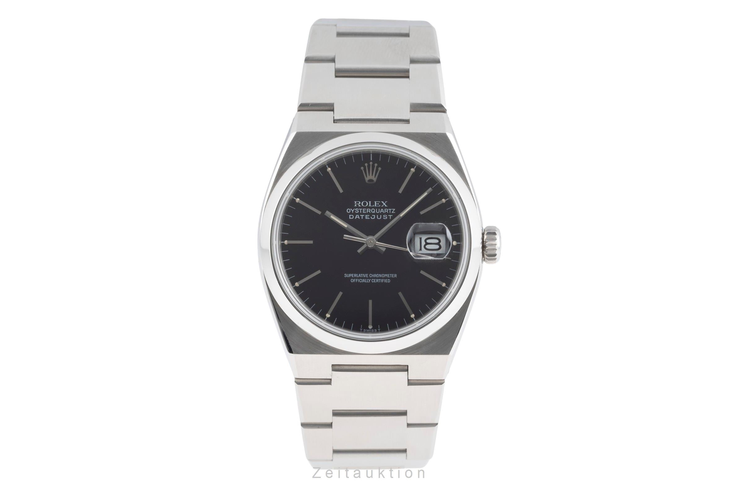 Rolex Datejust steel quartz men's watch 17000  [2600548]