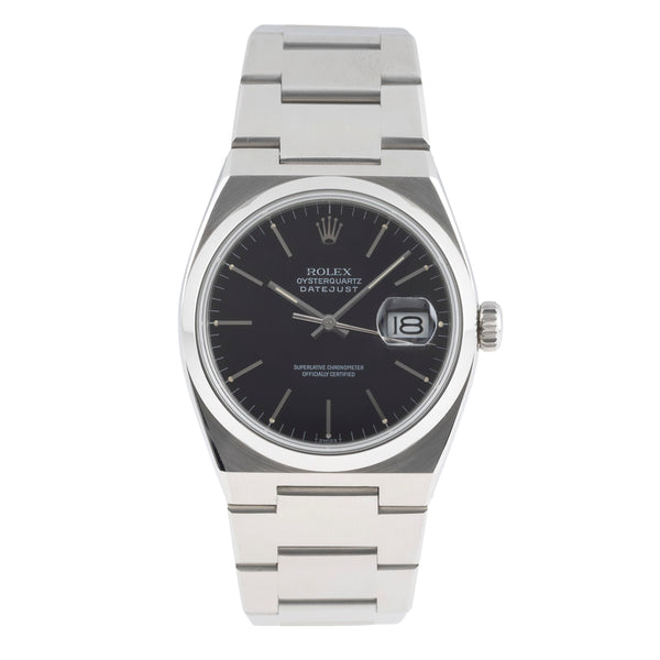 Rolex Datejust steel quartz men's watch 17000  [2600548]