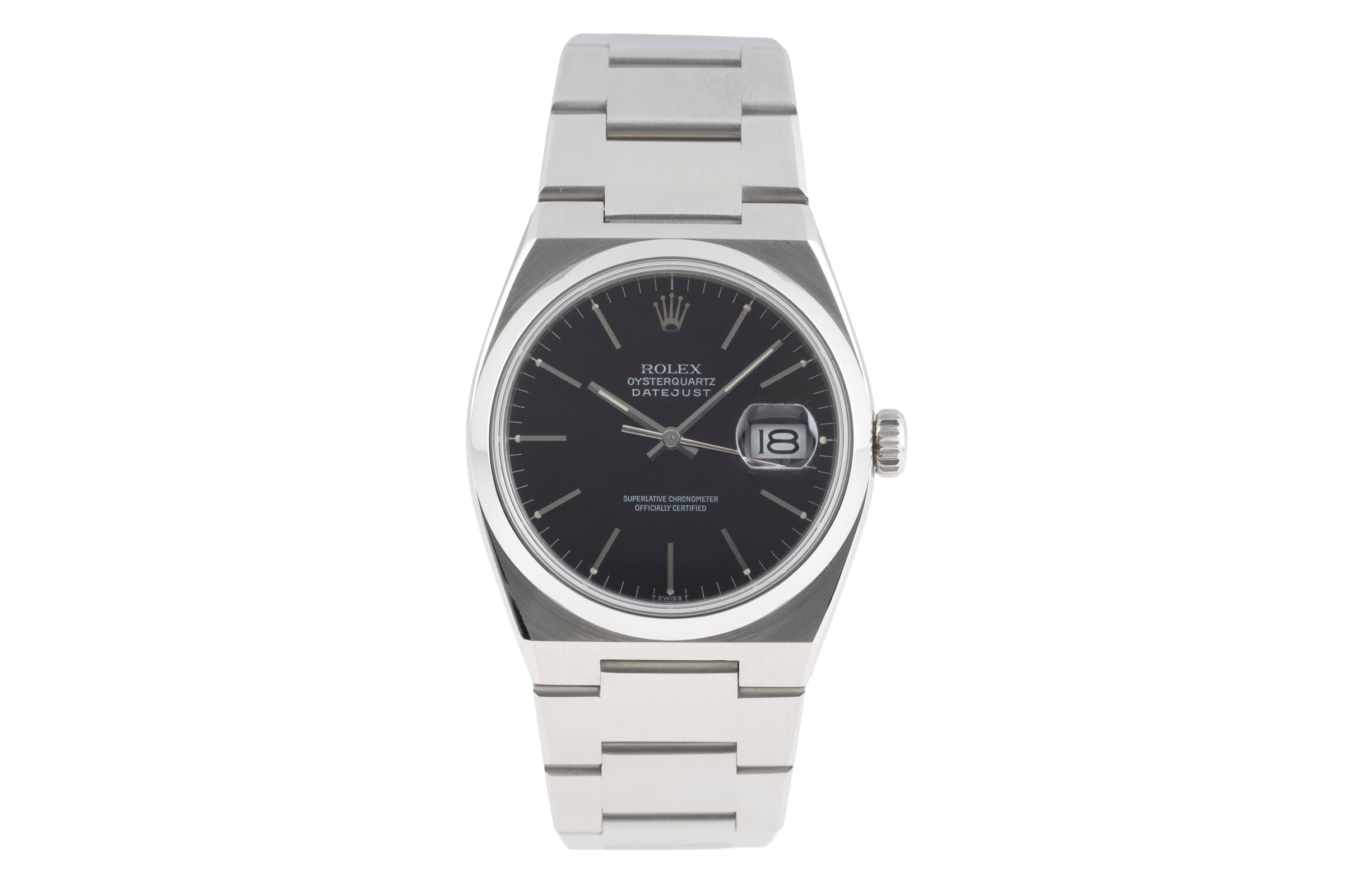 Rolex Datejust steel quartz men's watch 17000  [2600548]