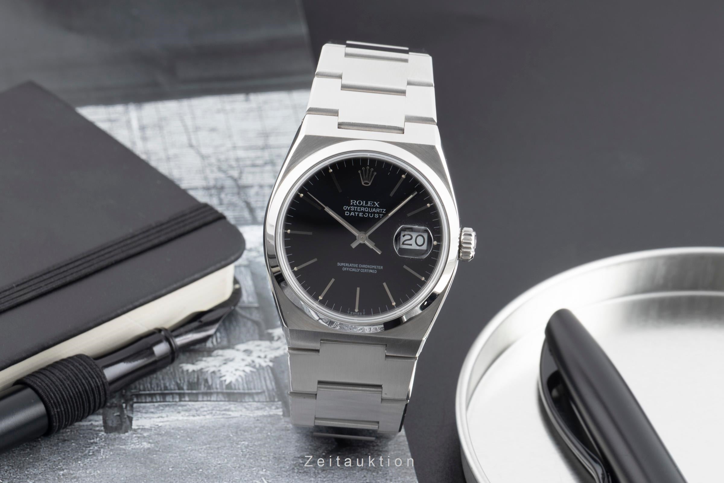 Rolex Datejust steel quartz men's watch 17000  [2600548]