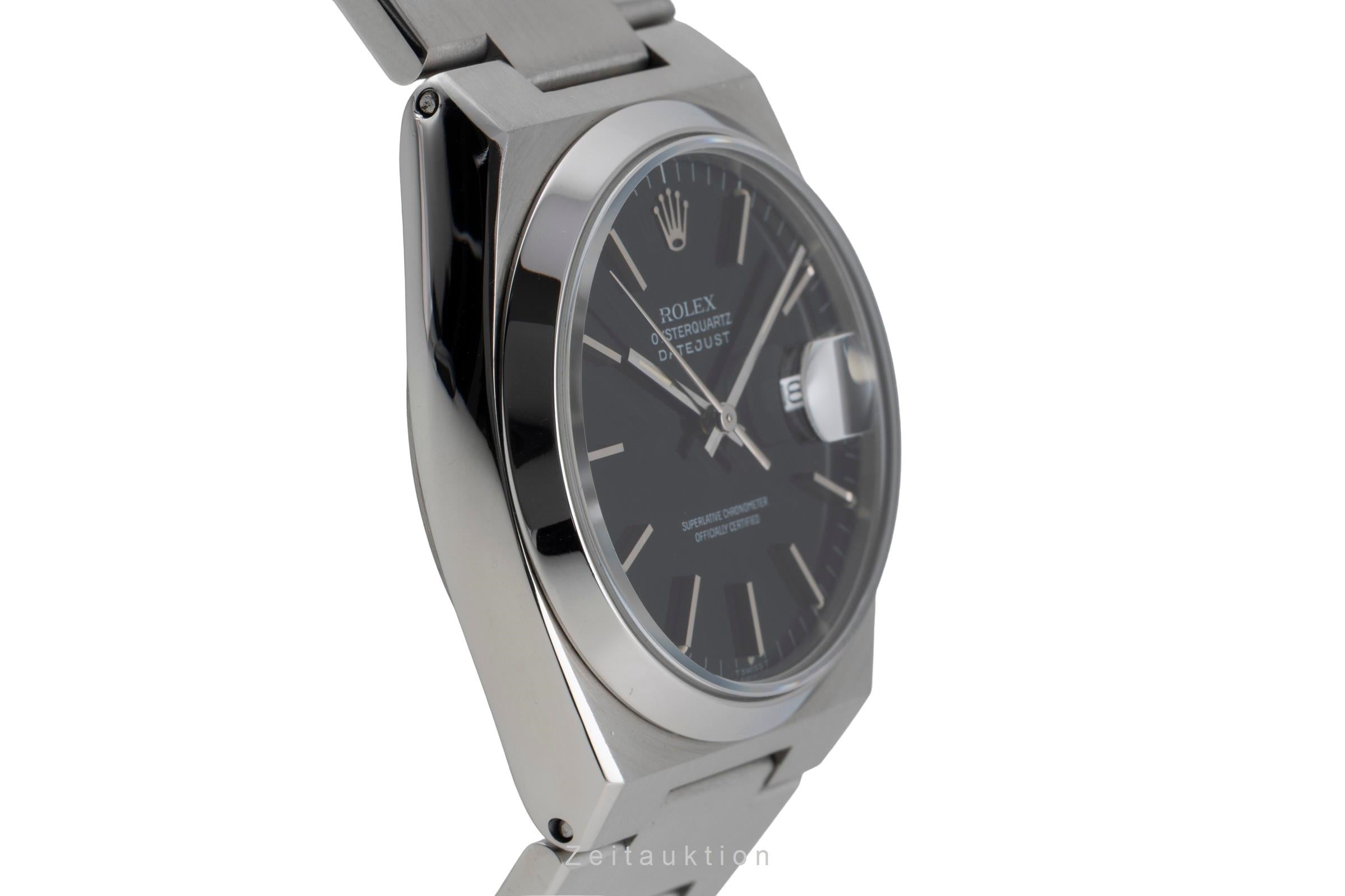 Rolex Datejust steel quartz men's watch 17000  [2600548]