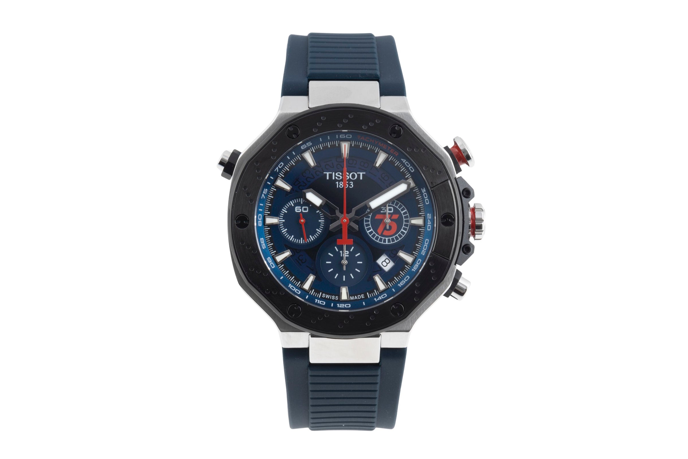 Tissot chronograph steel automatic men's watch T1414272704100 Limited  [2600552]