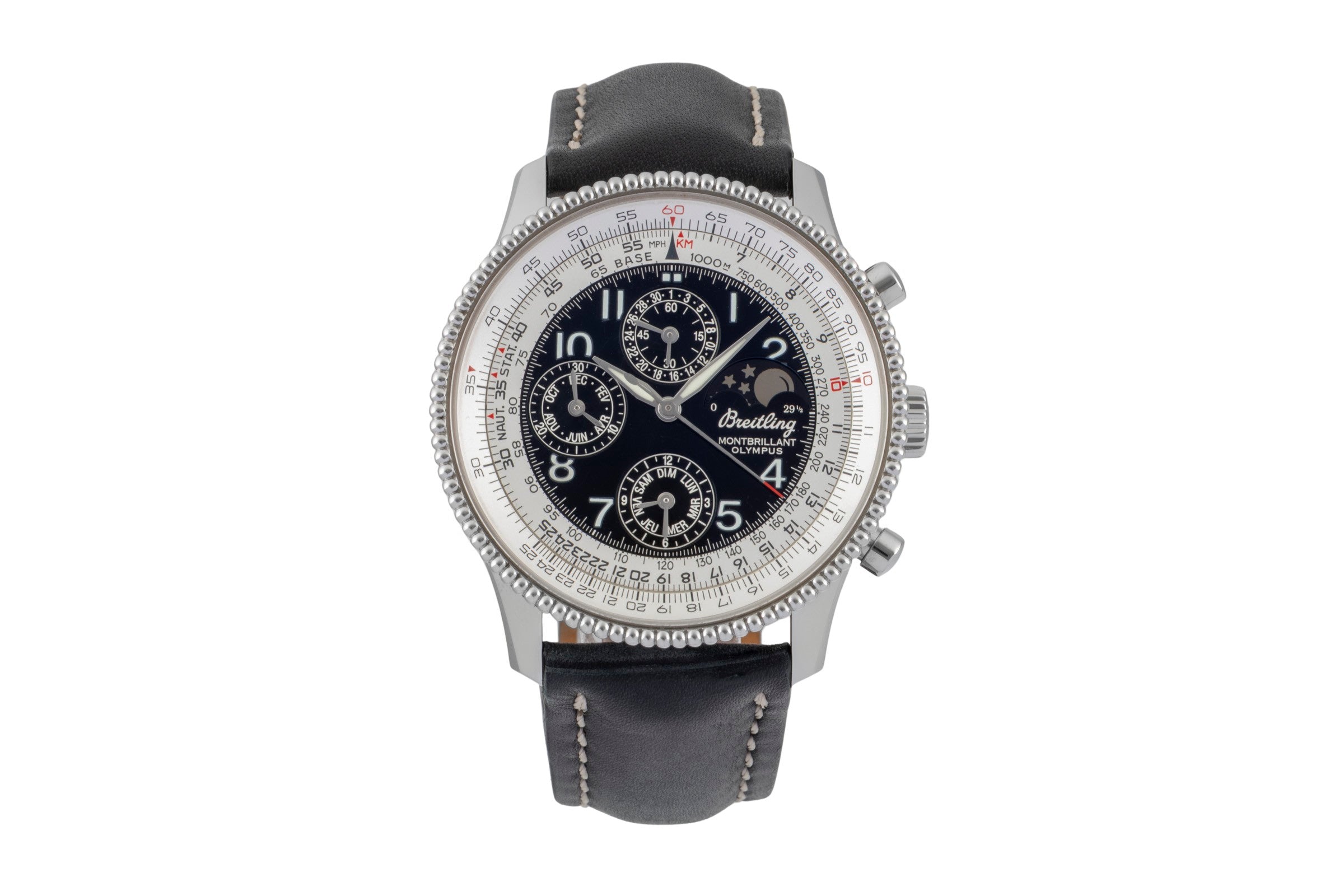 Breitling Montbrillant Olympus Chronograph Automatik Edelstahl Ref. A19350 [2600553]