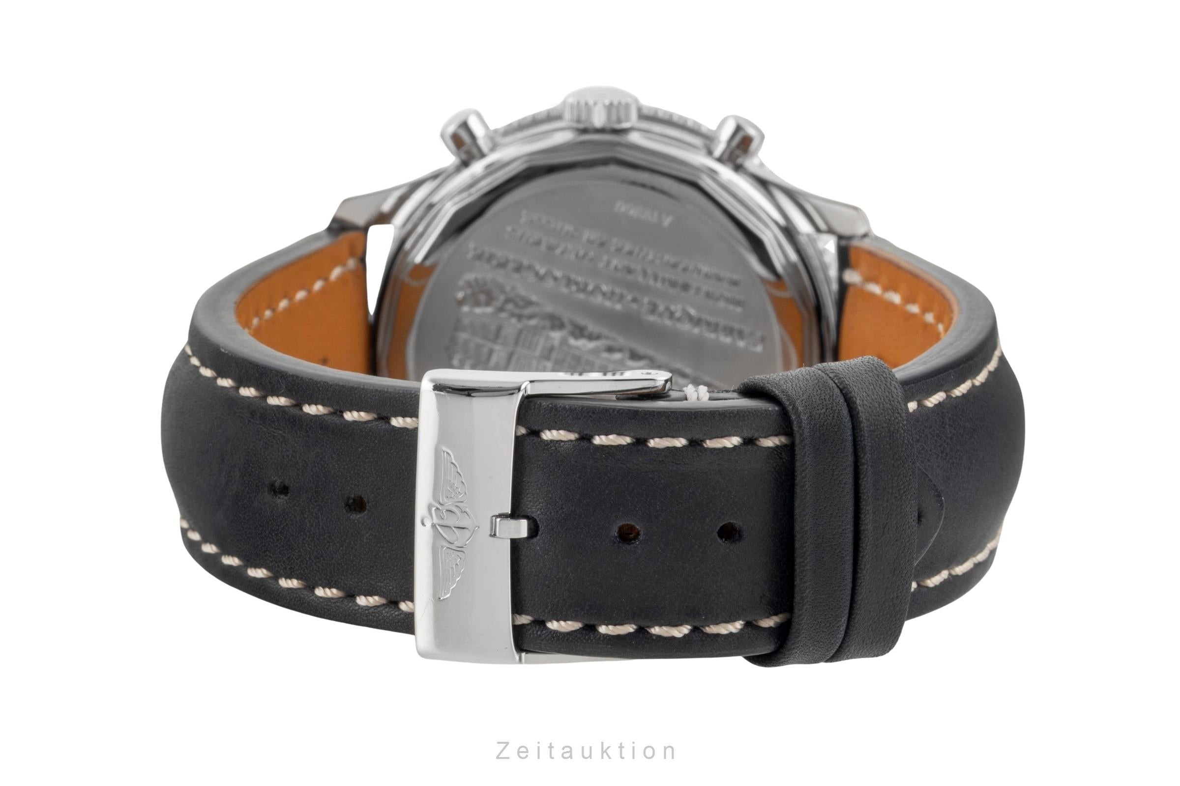 Breitling Montbrillant chronograph steel automatic men's watch A19350  [2600553]