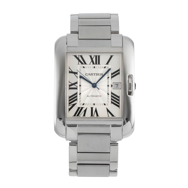 Cartier Tank steel automatic men's watch W5310008  [2600554]
