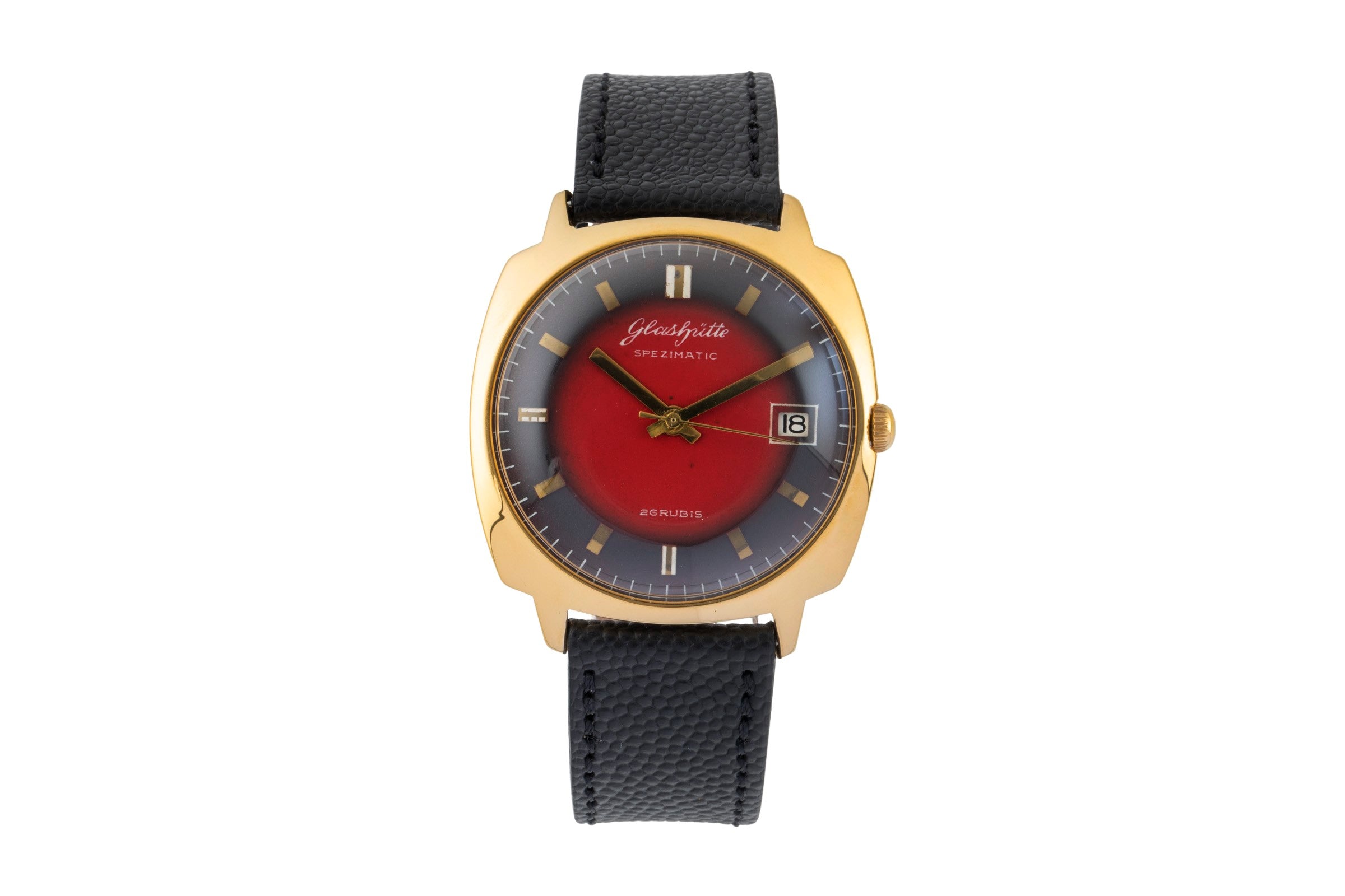 Glashütte Spezimatic gilt-brass automatic men's watch Vintage  [2600555]