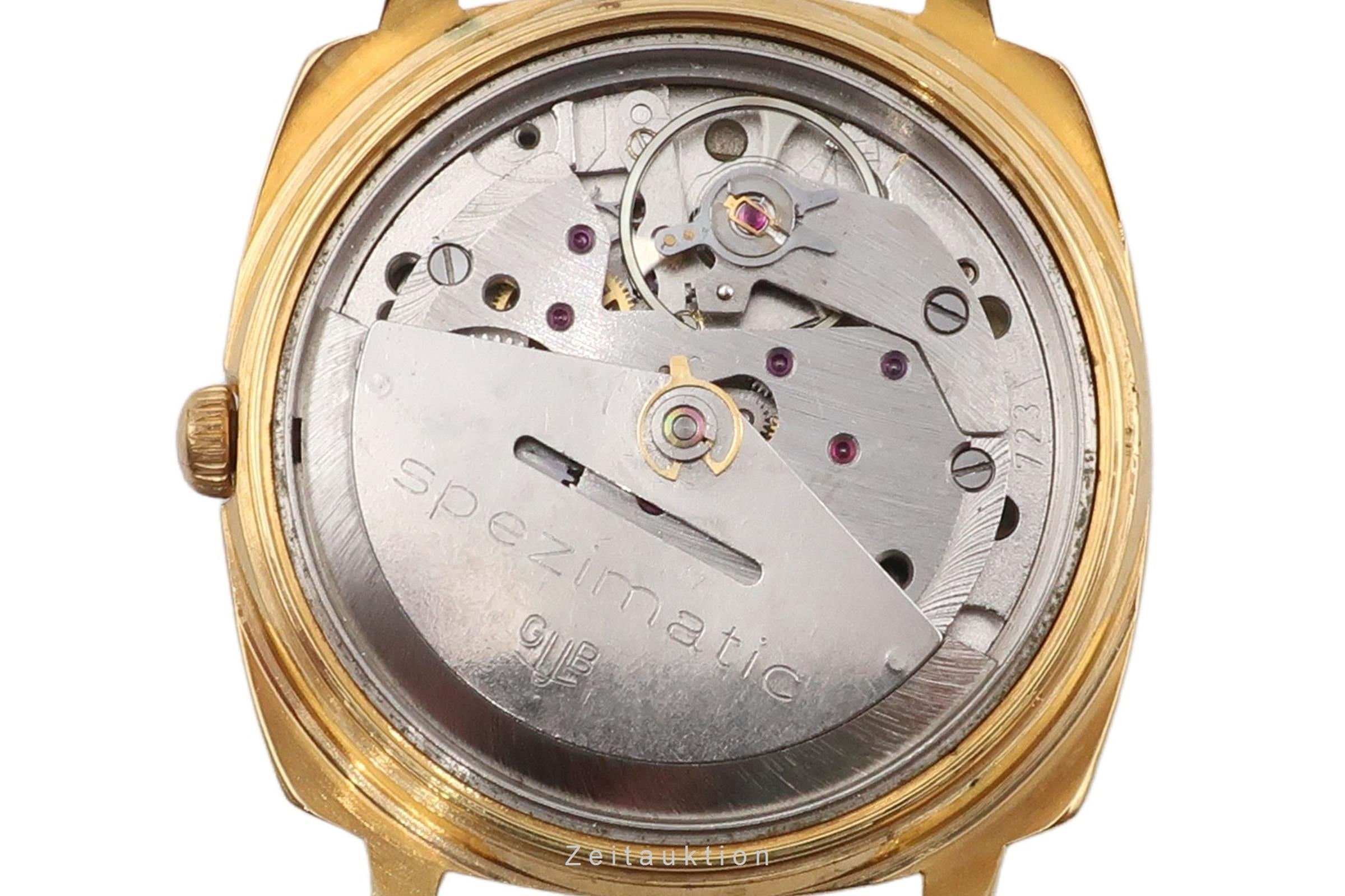 Glashütte Spezimatic Messing vergoldet Automatik Herrenuhr Vintage Klassiker [2600555]