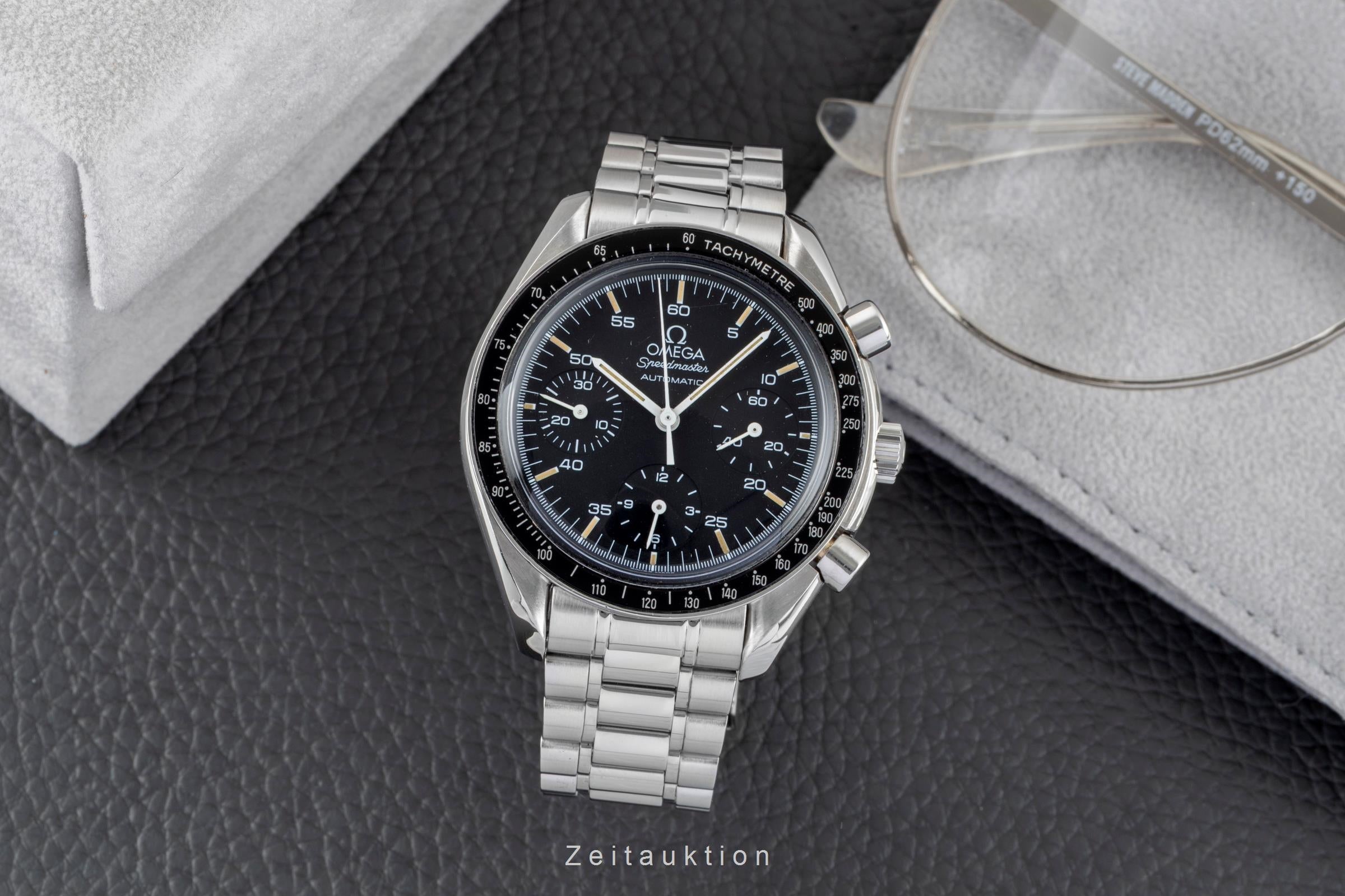 Omega Speedmaster chronographe acier automatique montre pour hommes 3510.50.00 LP: 6100EUR  [2600558]