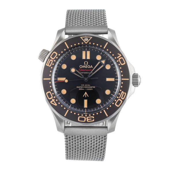 Omega Seamaster titanium automatic men's watch 210.90.42.20.01.001 LP: 10900EUR  [2600559]