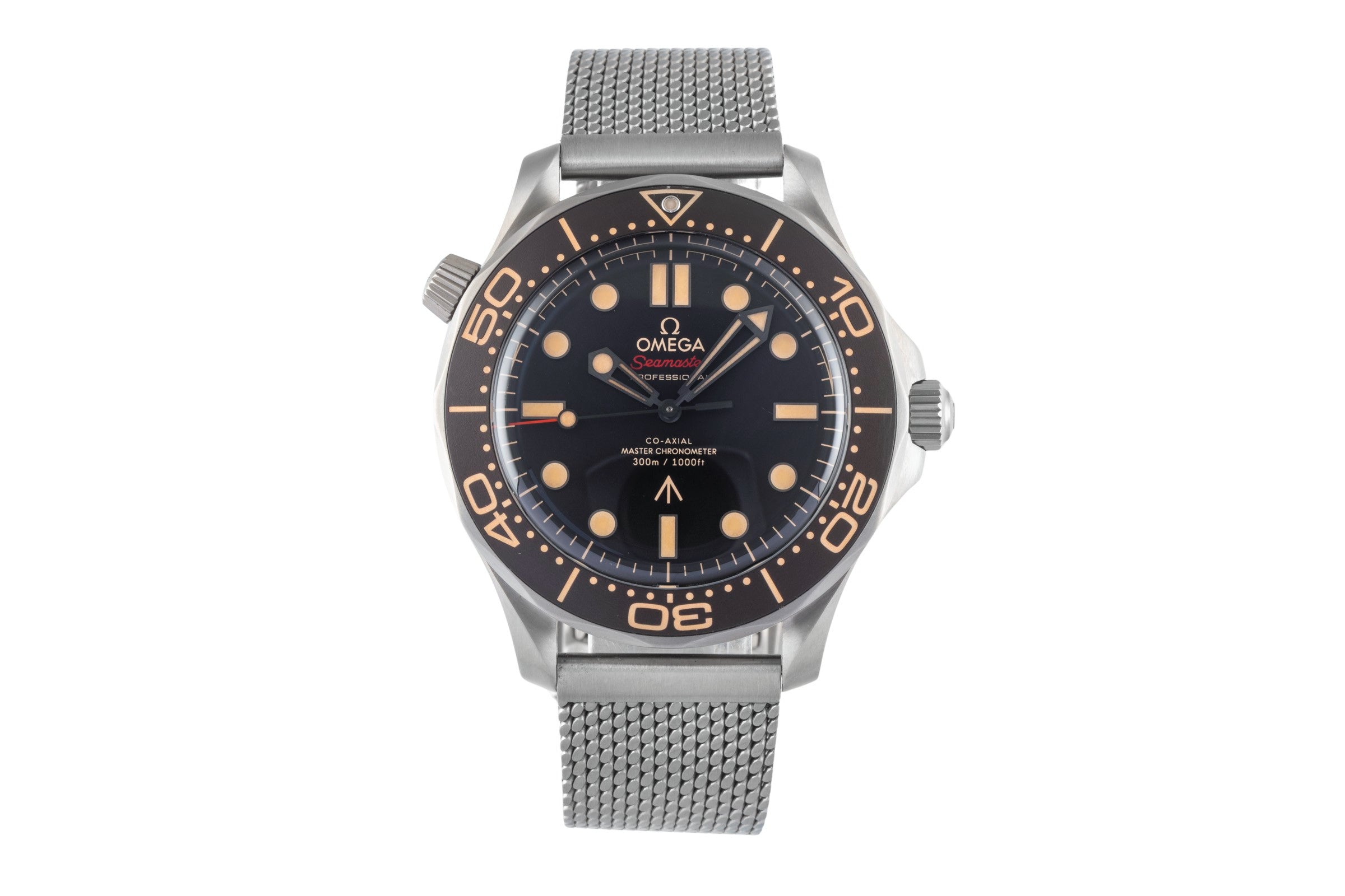 Omega Seamaster titanium automatic men's watch 210.90.42.20.01.001 LP: 10900EUR  [2600559]