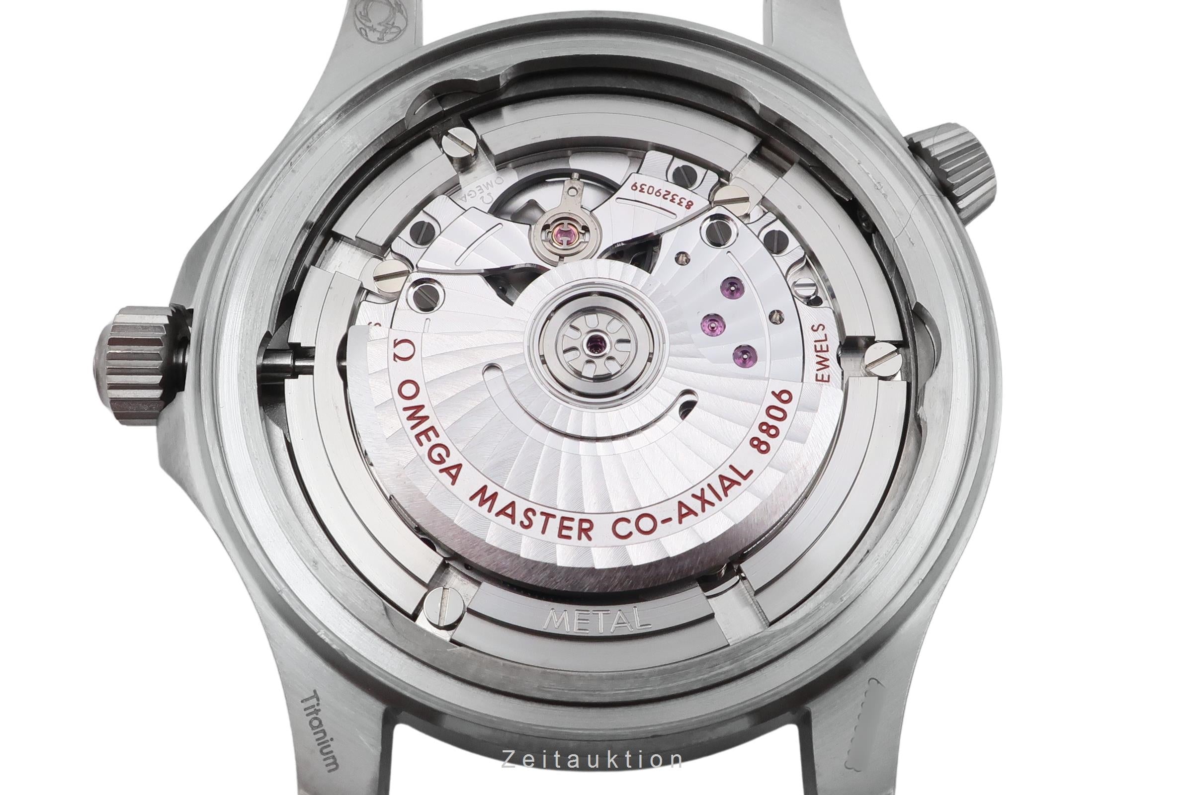 Omega Seamaster titanium automatic men's watch 210.90.42.20.01.001 LP: 10900EUR  [2600559]