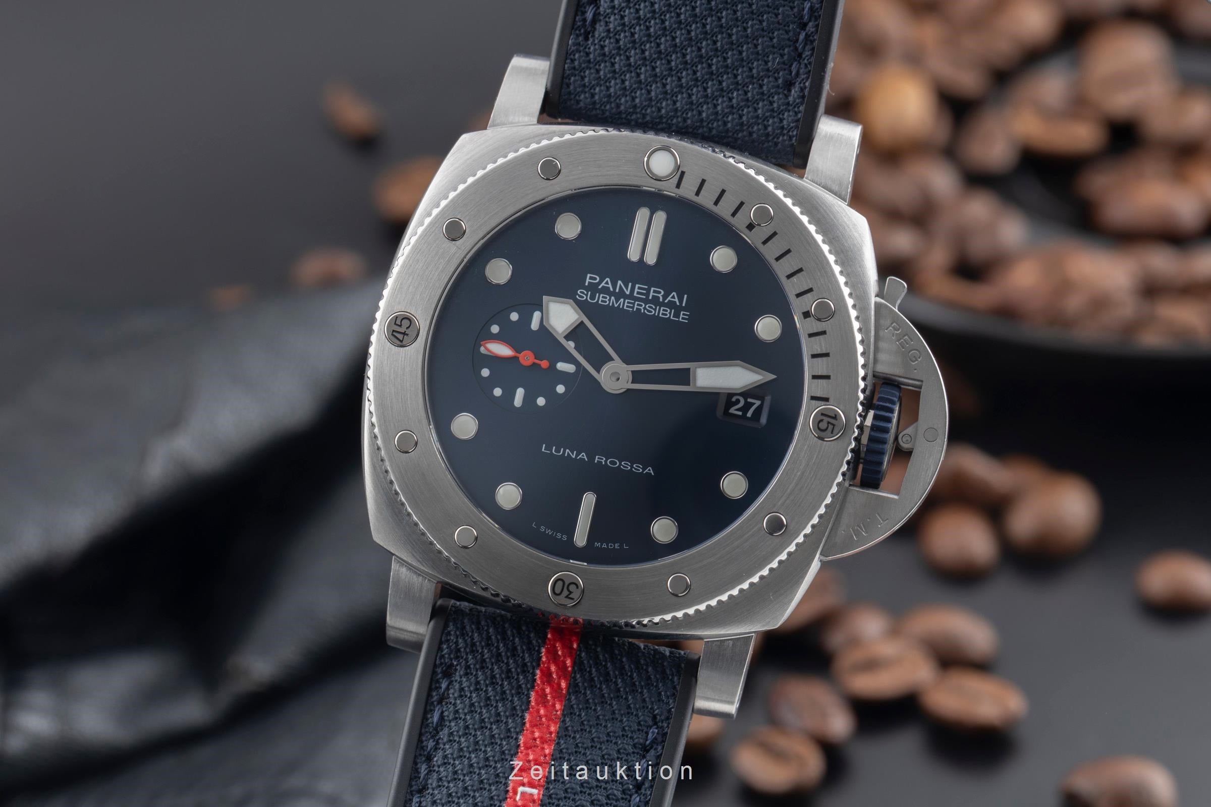 Panerai Submersible steel automatic men's watch PAM01391 LP: 12300EUR  [2600561]