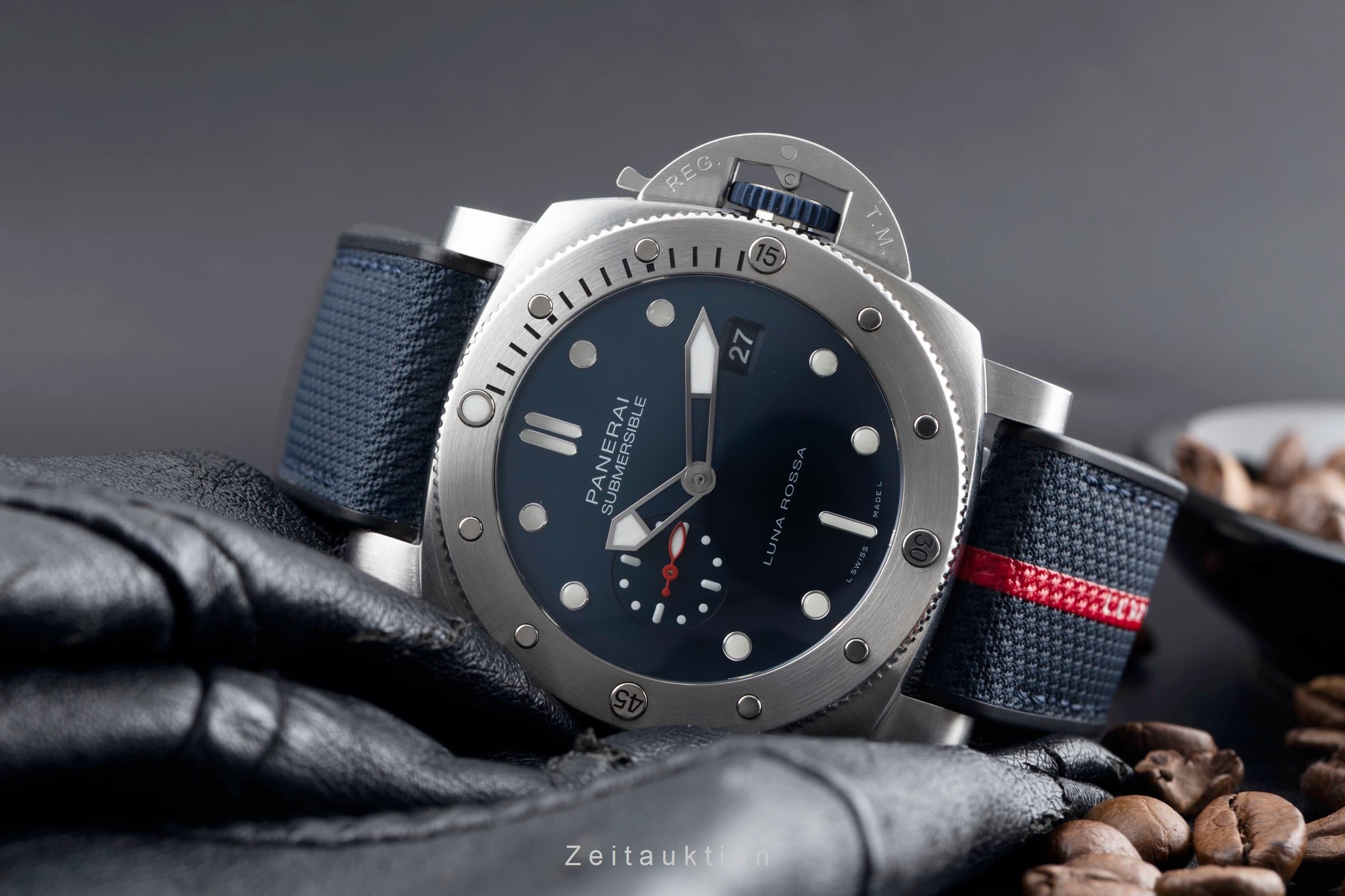 Panerai Submersible steel automatic men's watch PAM01391 LP: 12300EUR  [2600561]