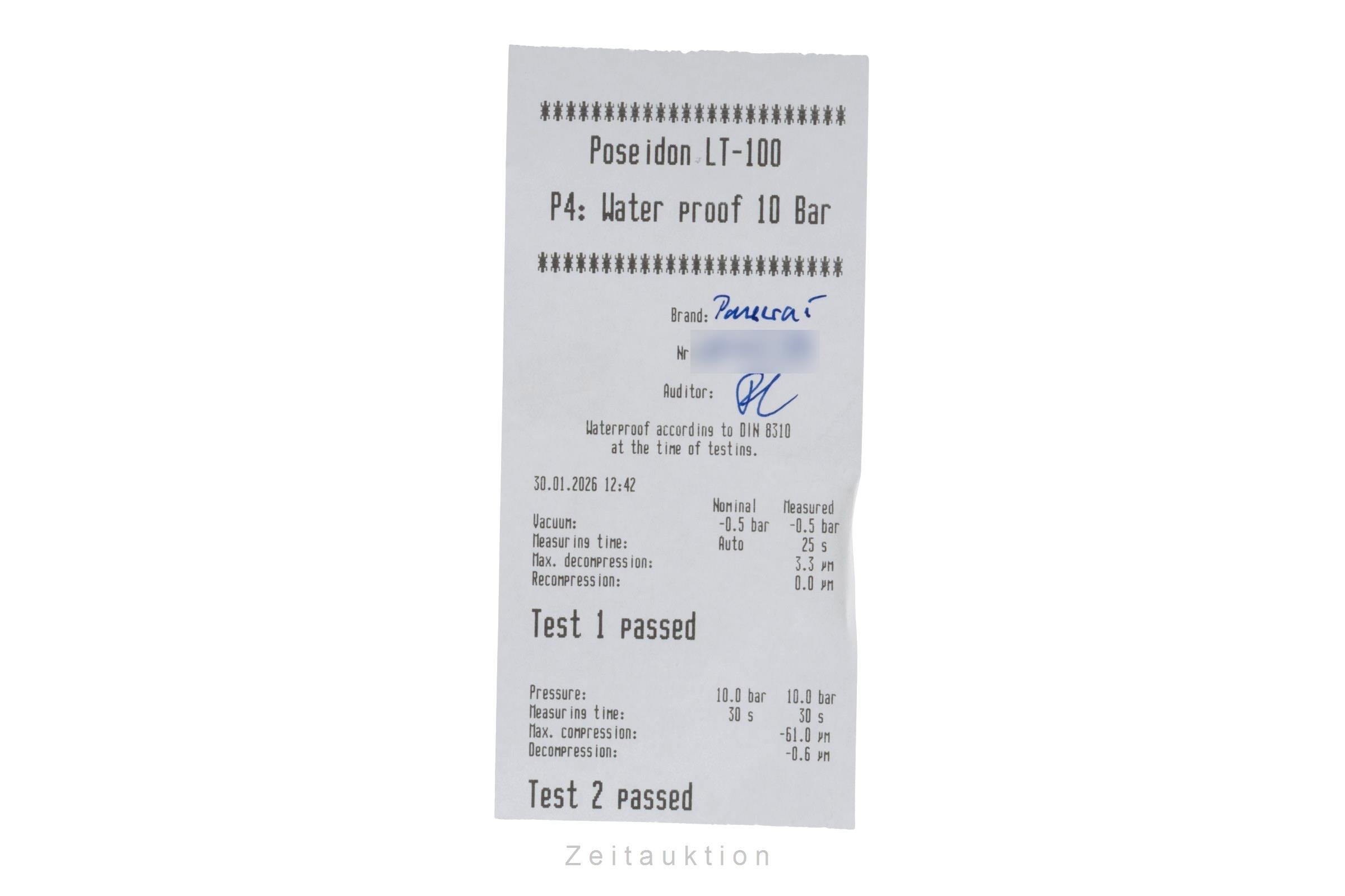 Panerai Submersible steel automatic men's watch PAM01391 LP: 12300EUR  [2600561]