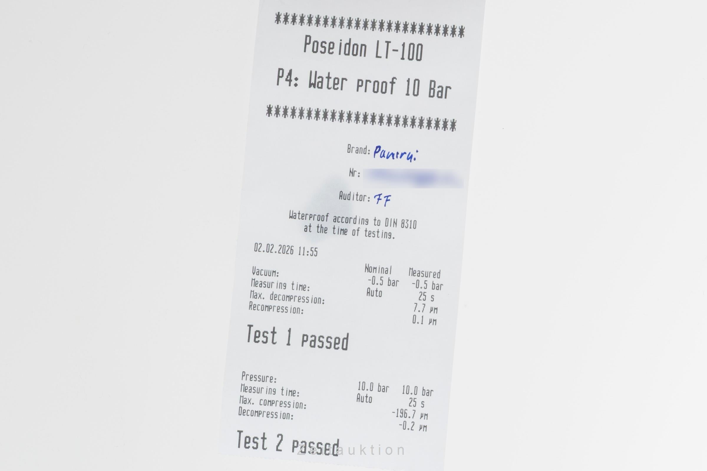 Panerai Radiomir titanium automatic men's watch PAM00619  [2600562]