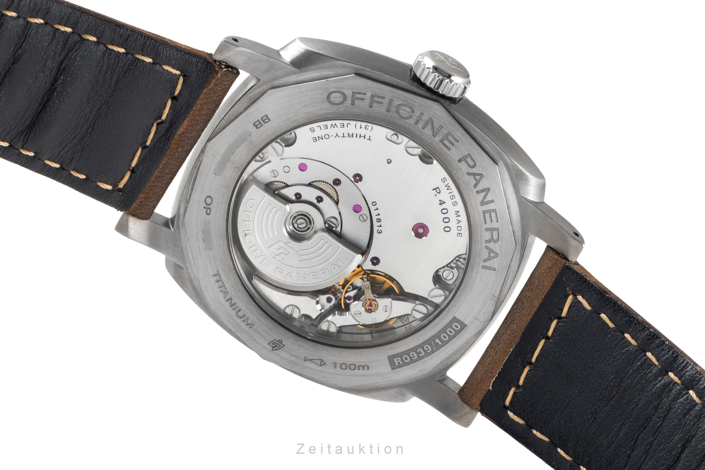 Panerai Radiomir titanium automatic Kal. P.4000 Ref. PAM00619