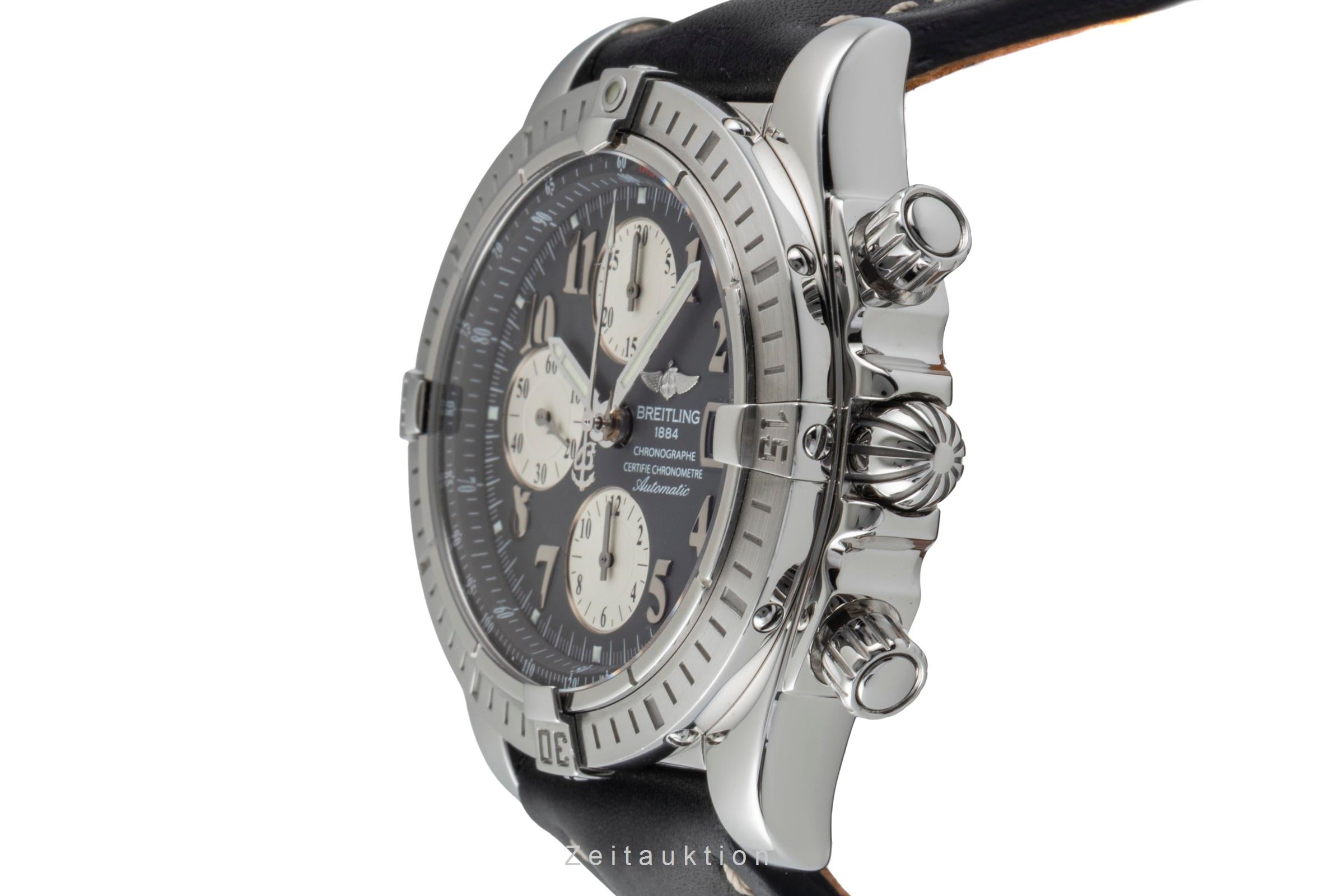 Breitling Evolution chronograph steel automatic men's watch A13356  [2600564]