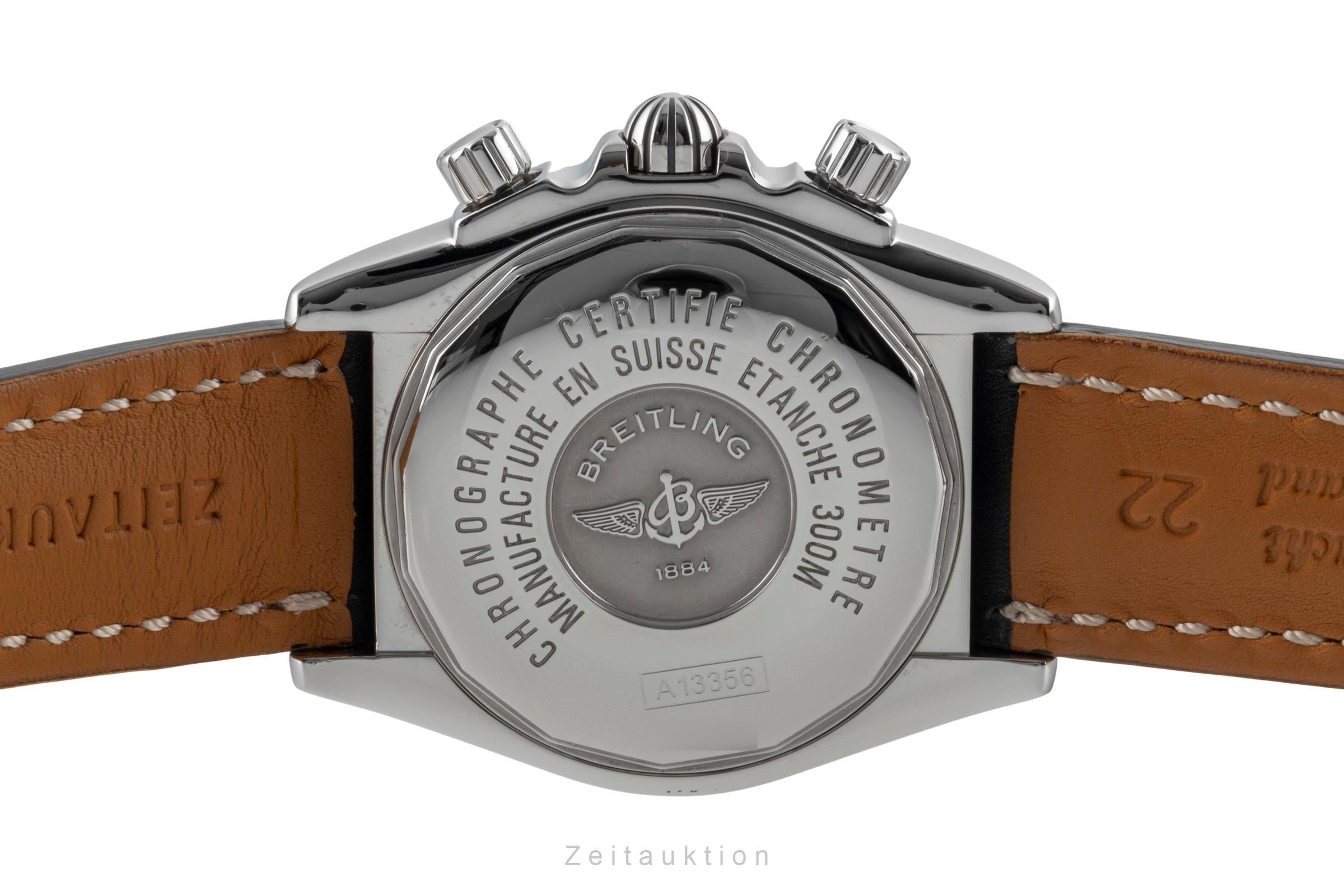 Breitling Evolution chronograph steel automatic men's watch A13356  [2600564]