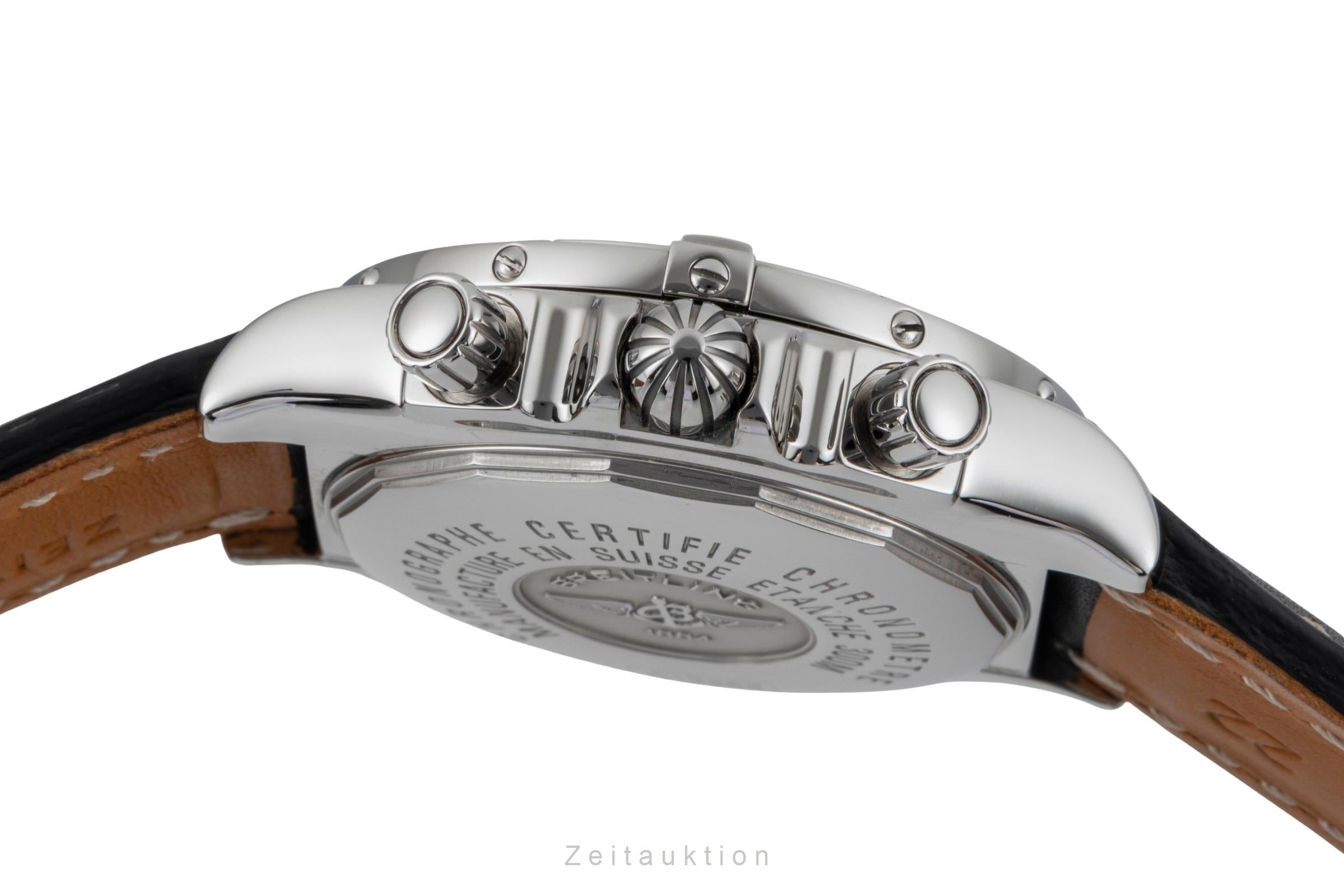 Breitling Evolution chronograph steel automatic men's watch A13356  [2600564]