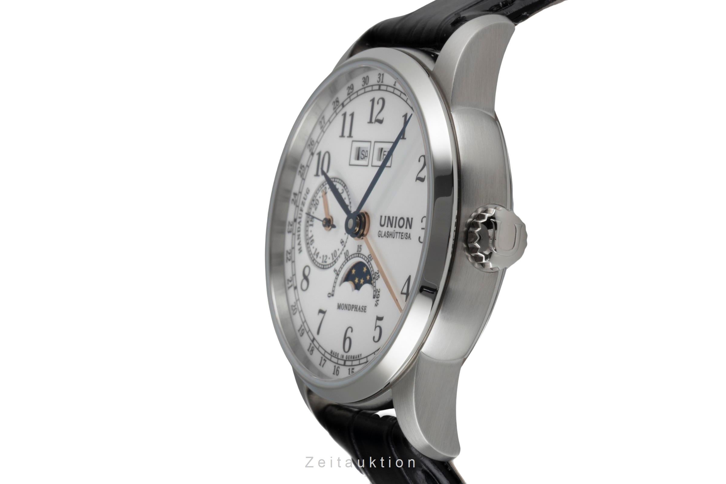 Union Glashütte 1893 steel manual winding men's watch D007.458.16.017.00 LP: 3100EUR  [2600565]