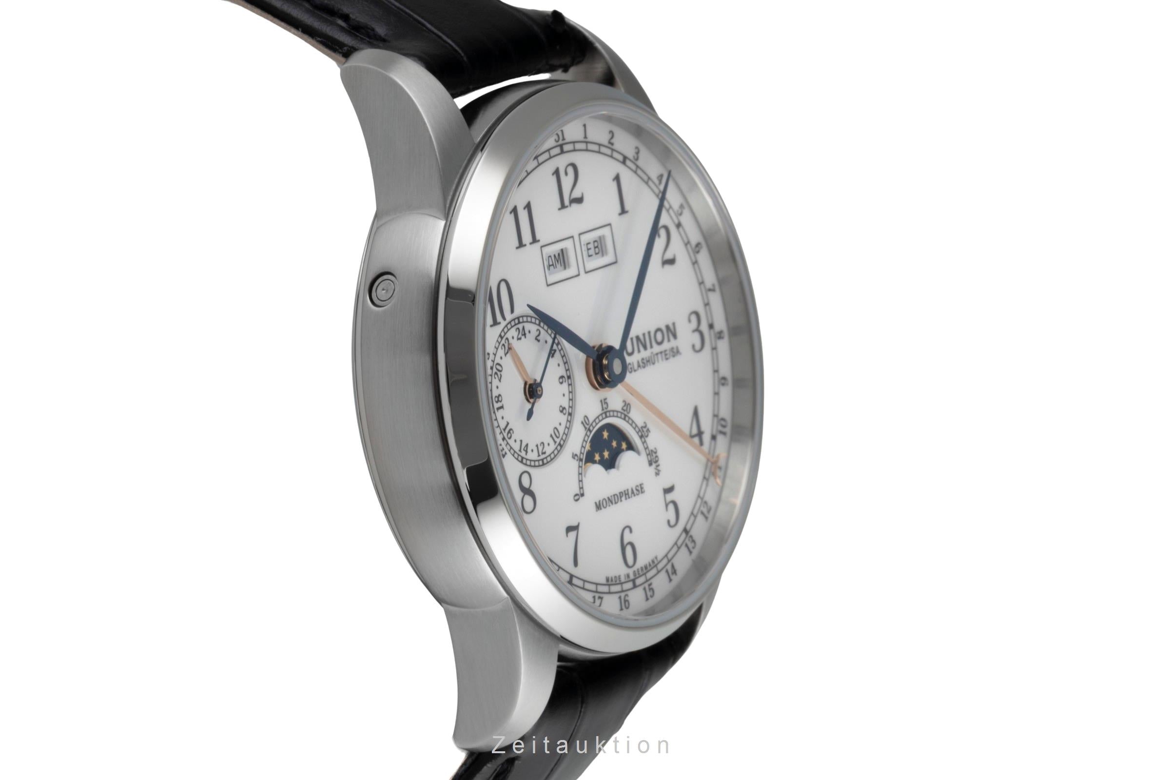 Union Glashütte 1893 steel manual winding men's watch D007.458.16.017.00 LP: 3100EUR  [2600565]
