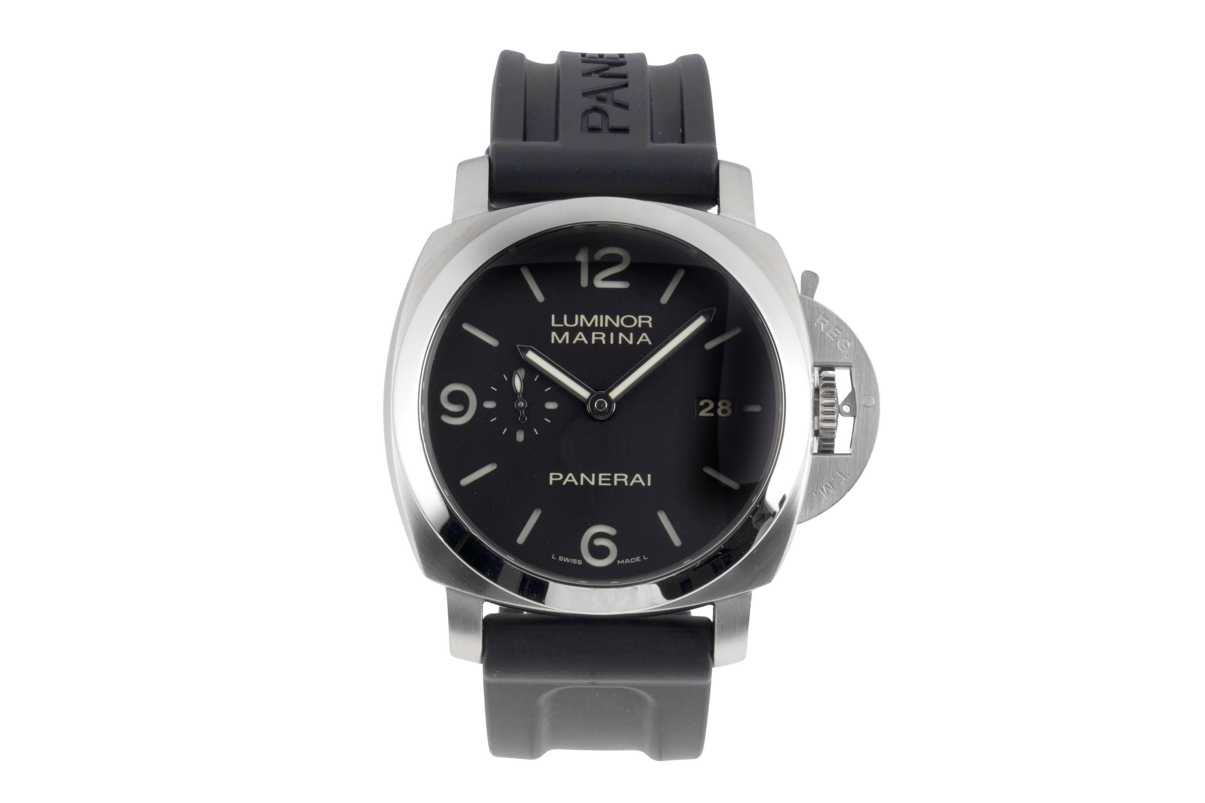 Panerai Luminor Marina steel automatic men's watch PAM00312 LP: 8900EUR  [2600567]