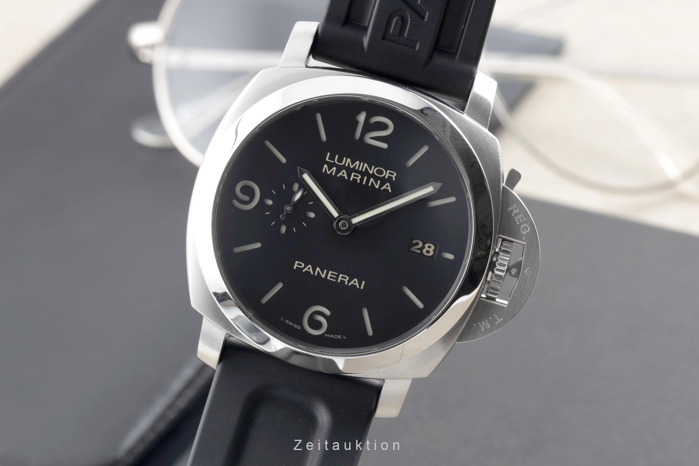 Panerai Luminor Marina steel automatic men's watch PAM00312 LP: 8900EUR  [2600567]
