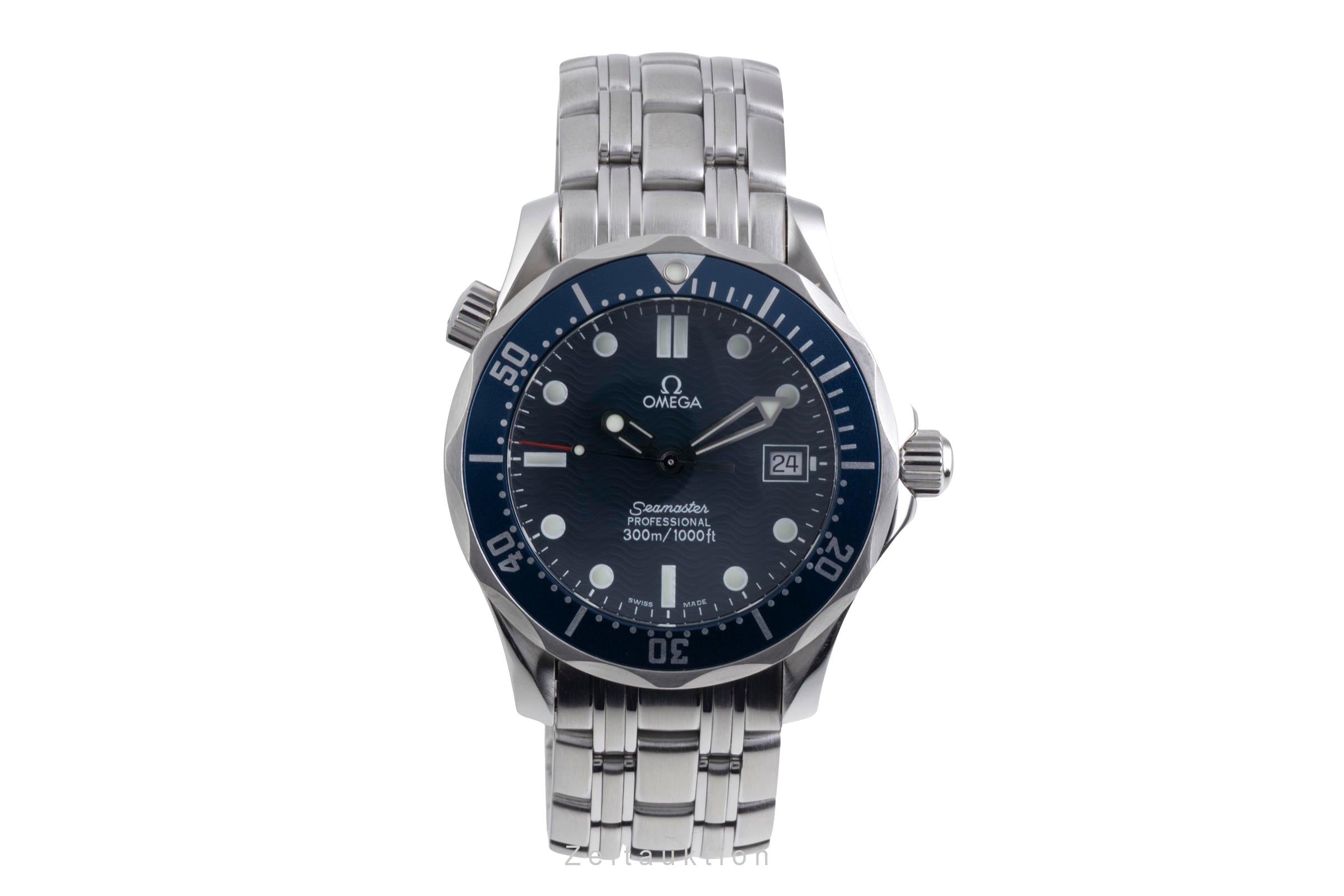 Omega Seamaster steel quartz men's watch 2561.80.00  [2600571]
