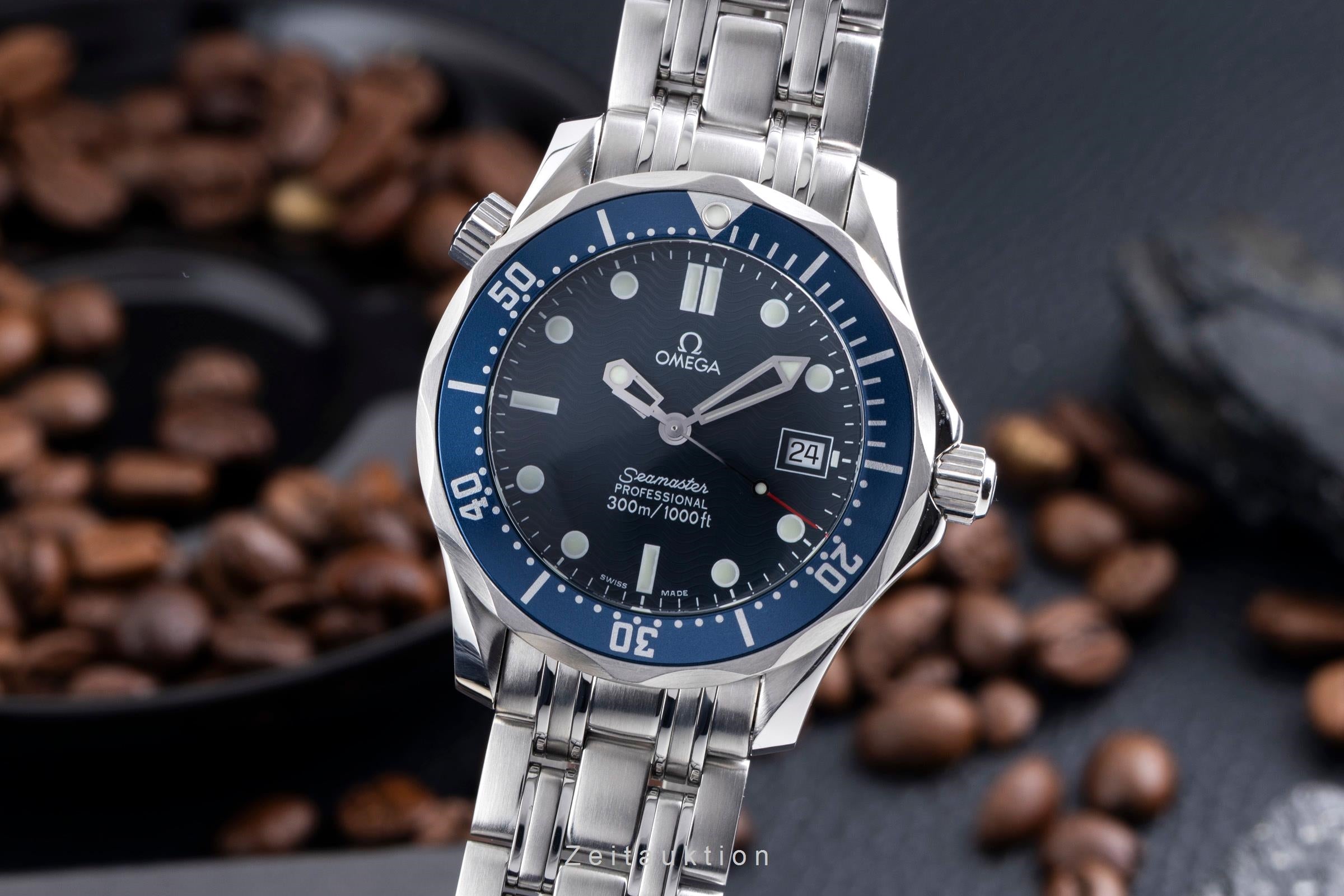 Omega Seamaster steel quartz Kal. 1538 Ref. 2561.80.00 | 2600571