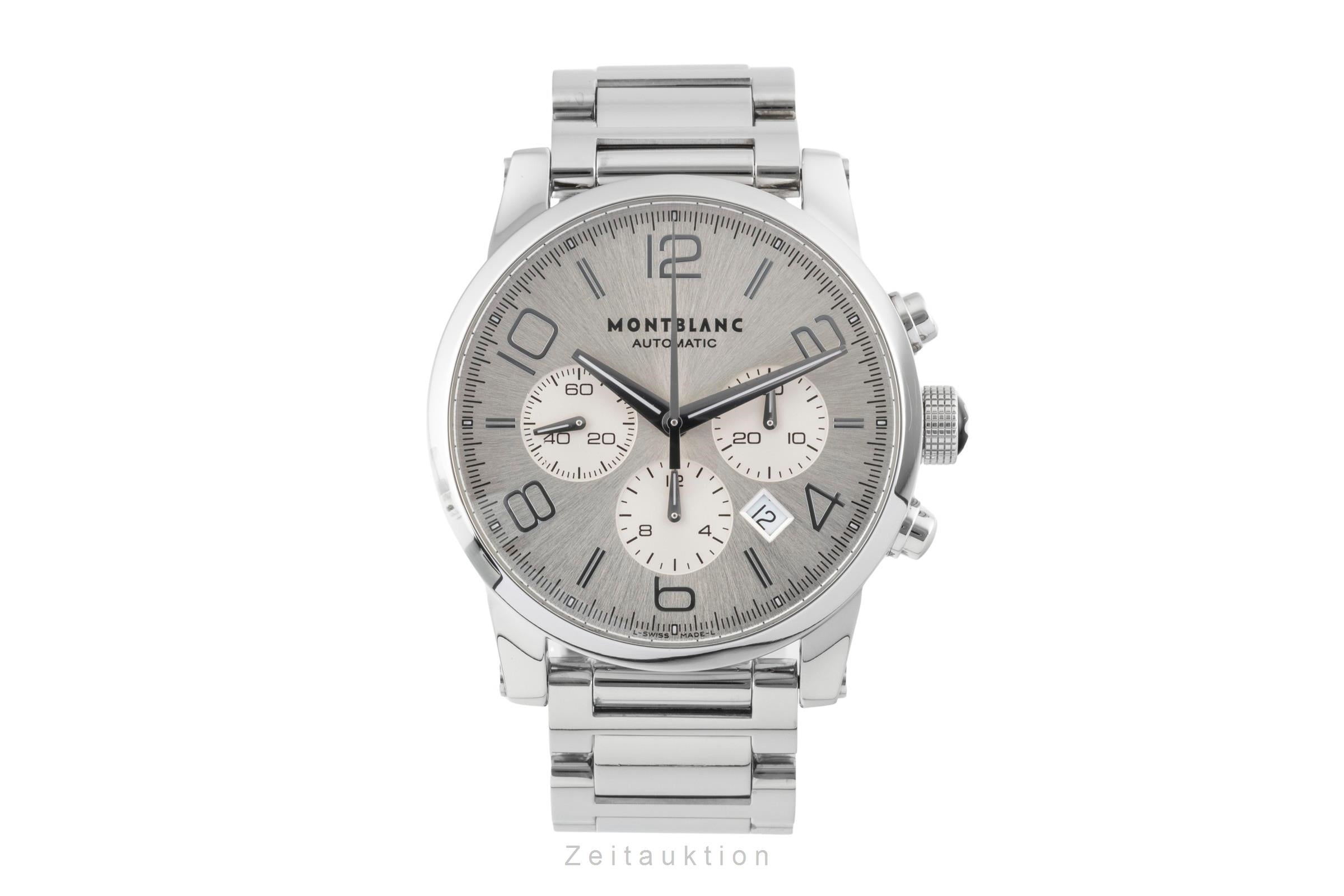 Montblanc Timewalker chronograph steel automatic Kal. MB 4810.502