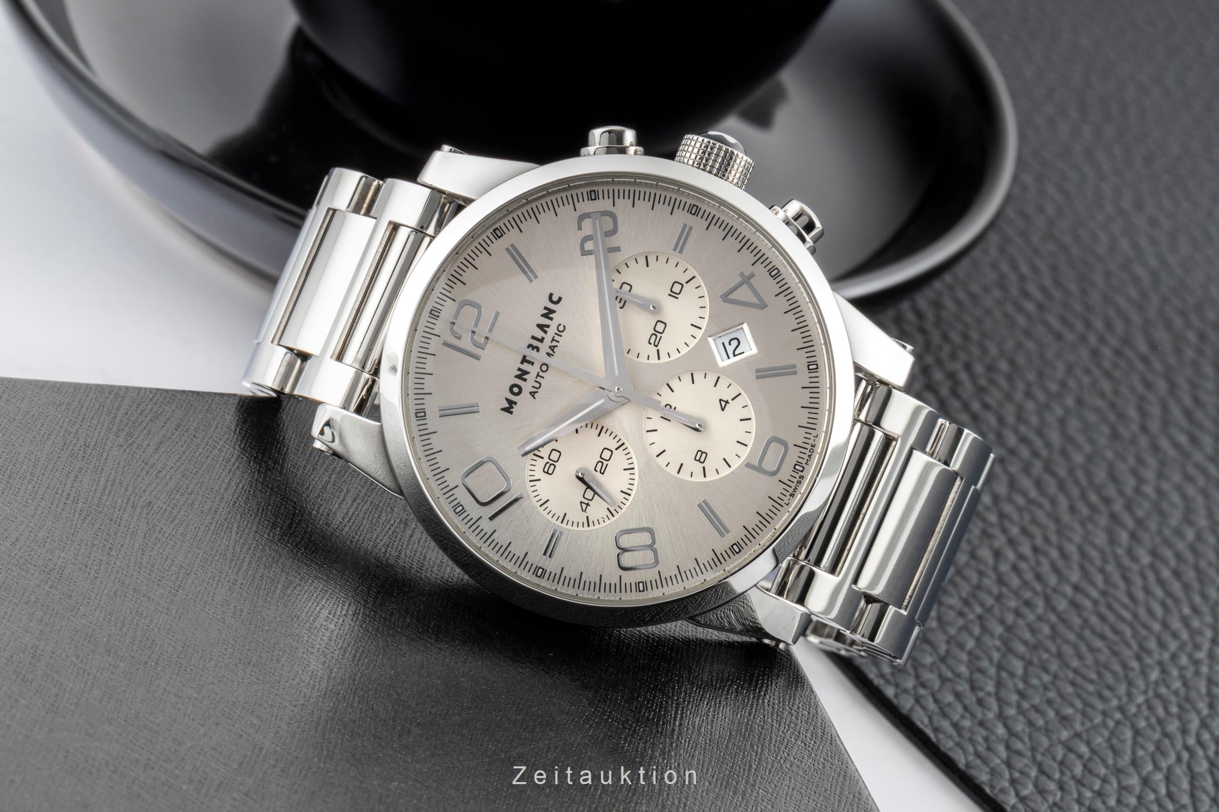 Montblanc Timewalker chronograph steel automatic Kal. MB 4810.502