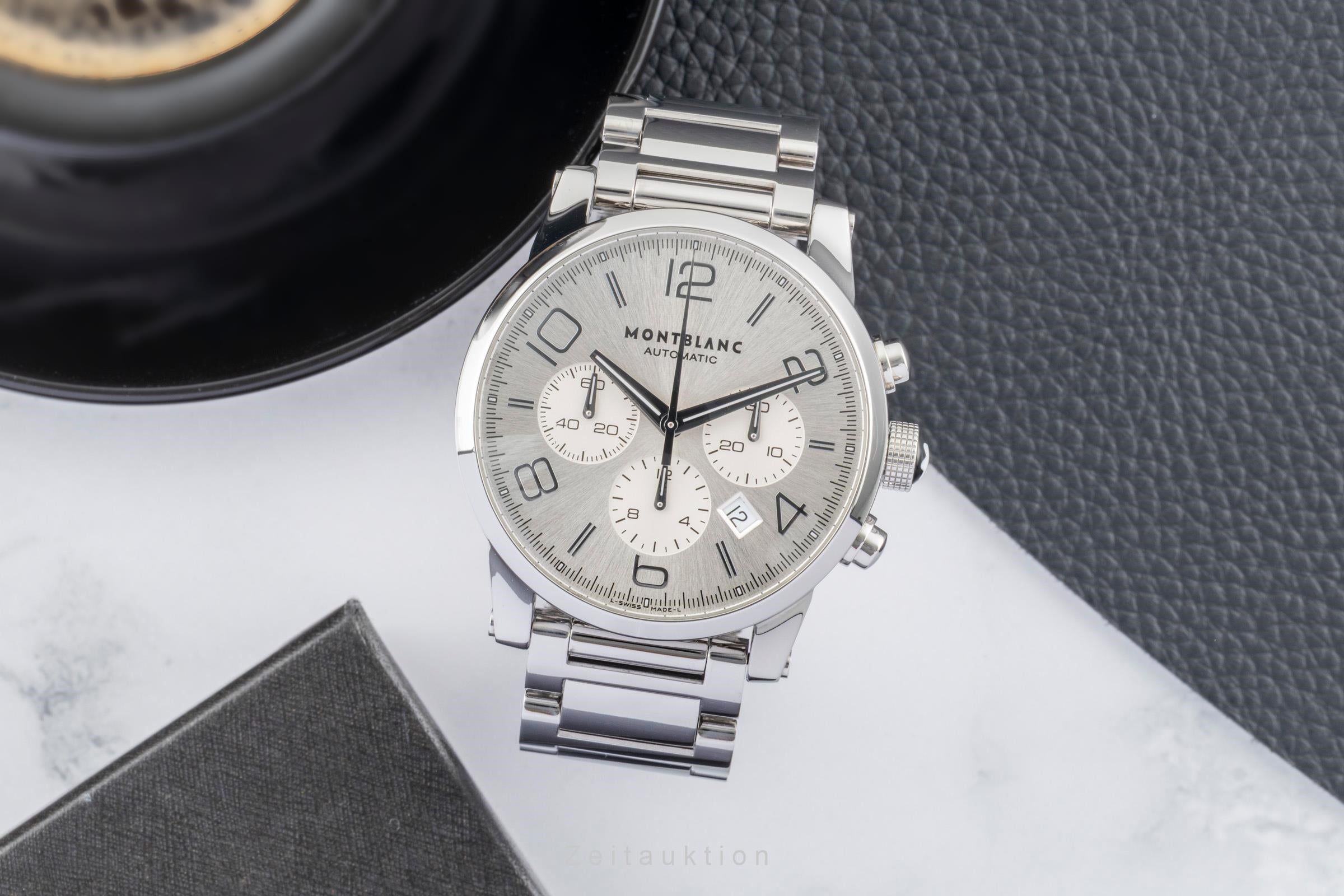 Montblanc Timewalker chronograph steel automatic Kal. MB 4810.502