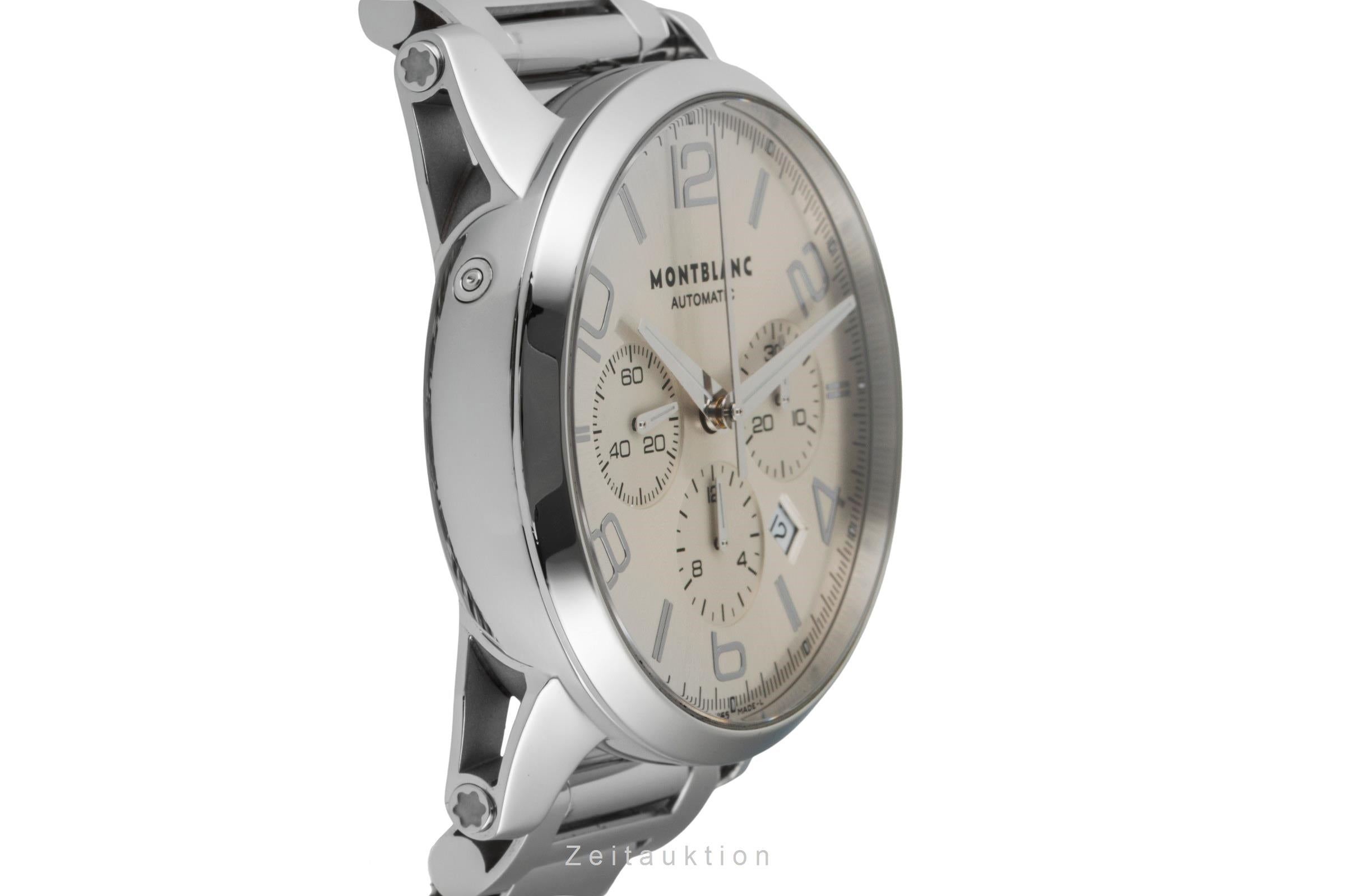 Montblanc Timewalker chronograph steel automatic Kal. MB 4810.502